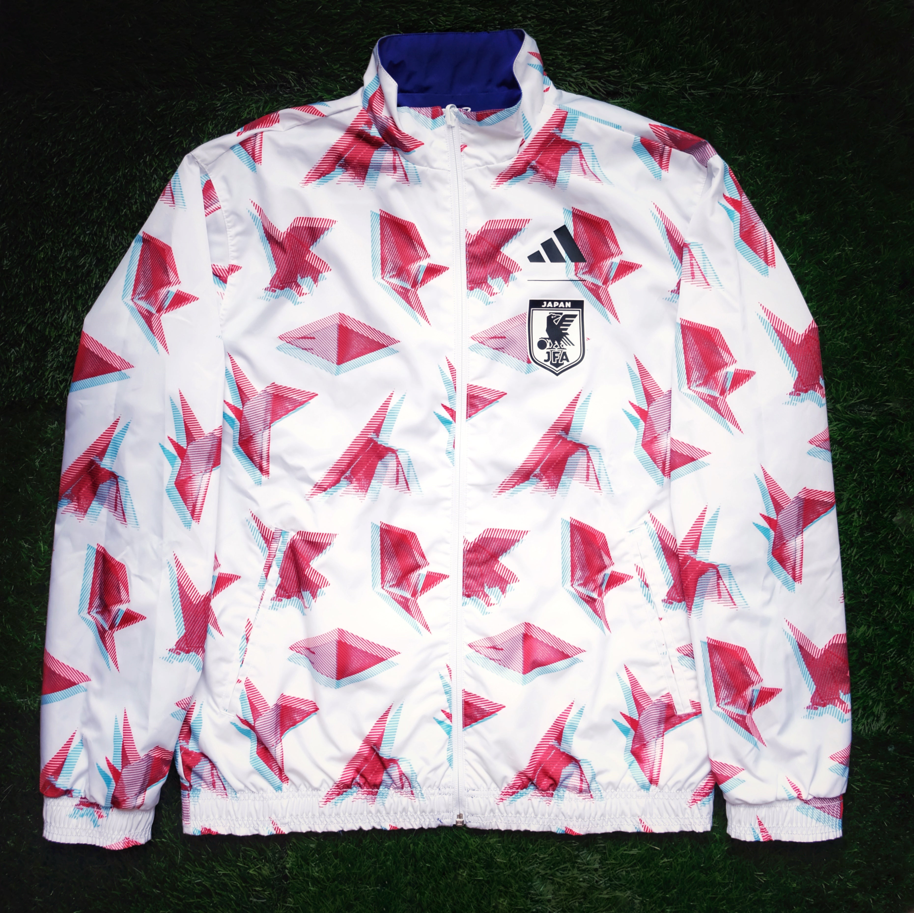 adidas Japan Reversible Anthem Jacket (L) – Double Kick Football