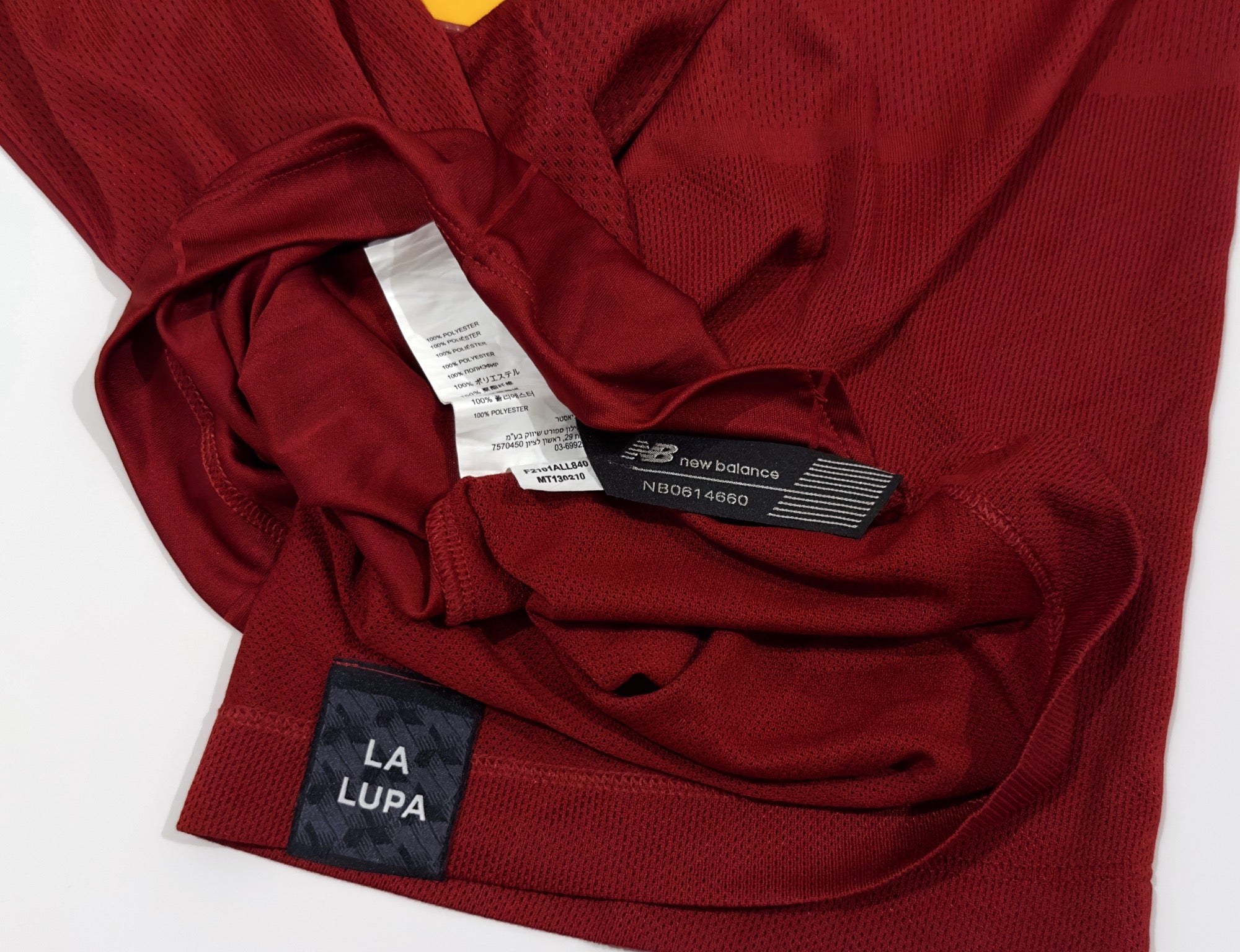 2021/22 AS Roma #9 ABRAHAM Home Jersey (L)
