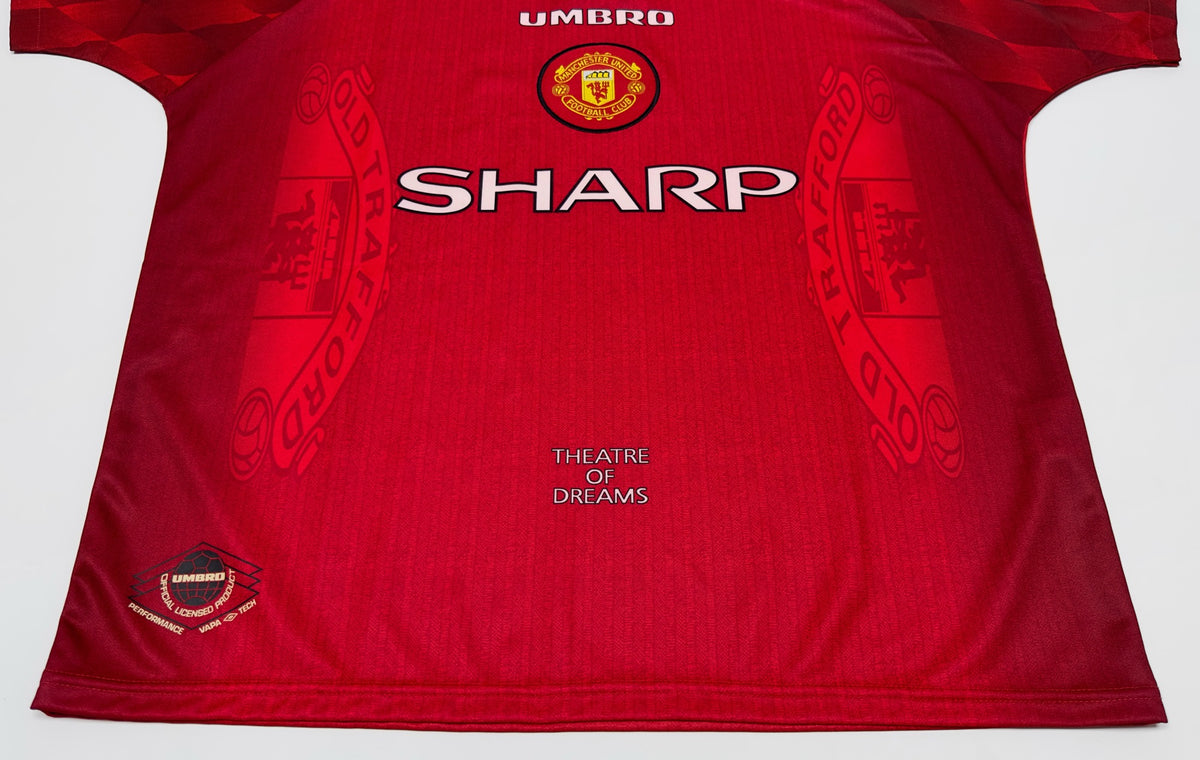 1996/98 Man Utd Home Jersey (L)