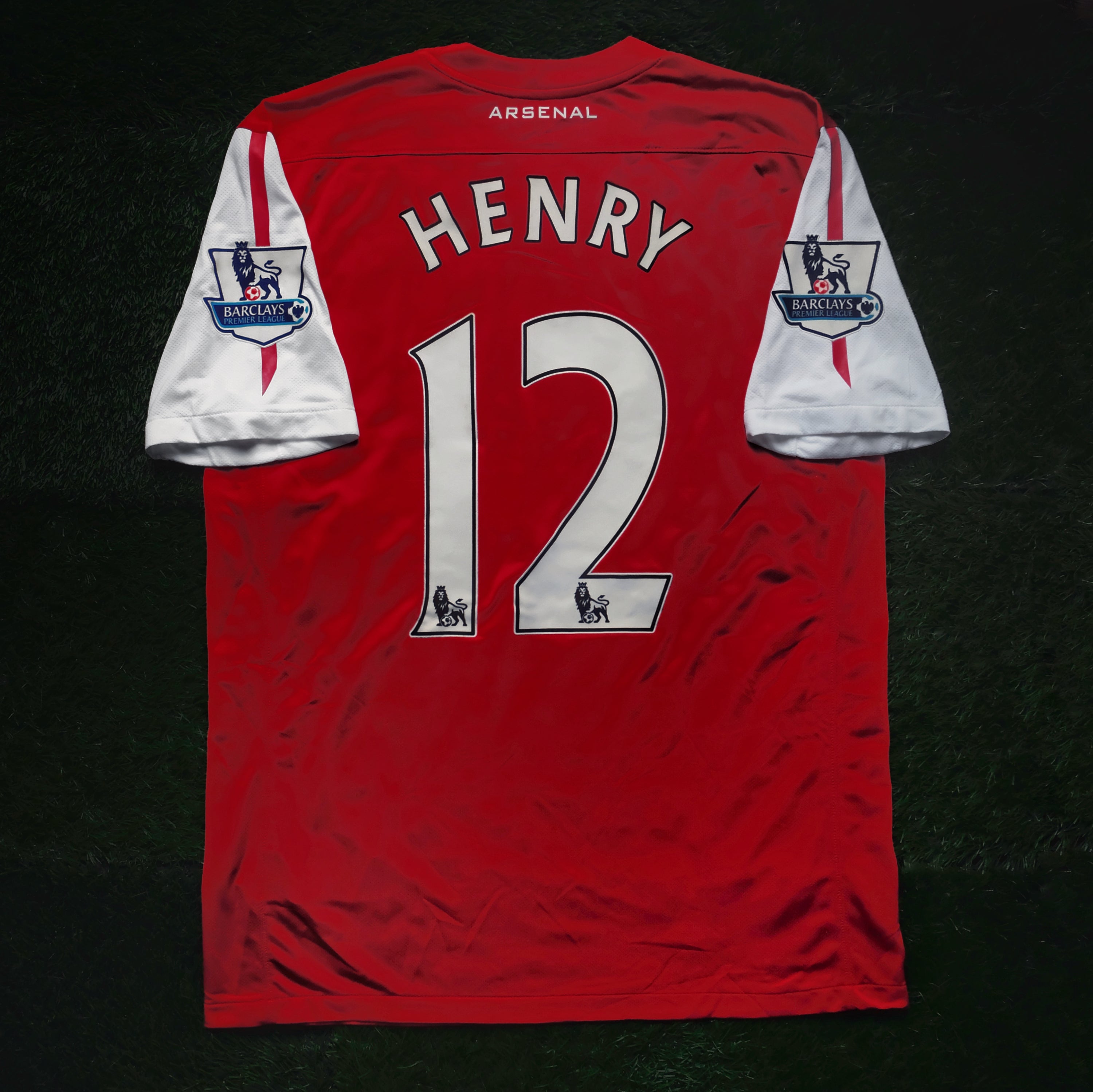 2011/12 Arsenal #12 HENRY Home Jersey (L)