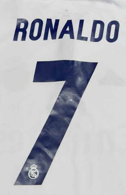 2016/17 Real Madrid #7 RONALDO Home Jersey (M)