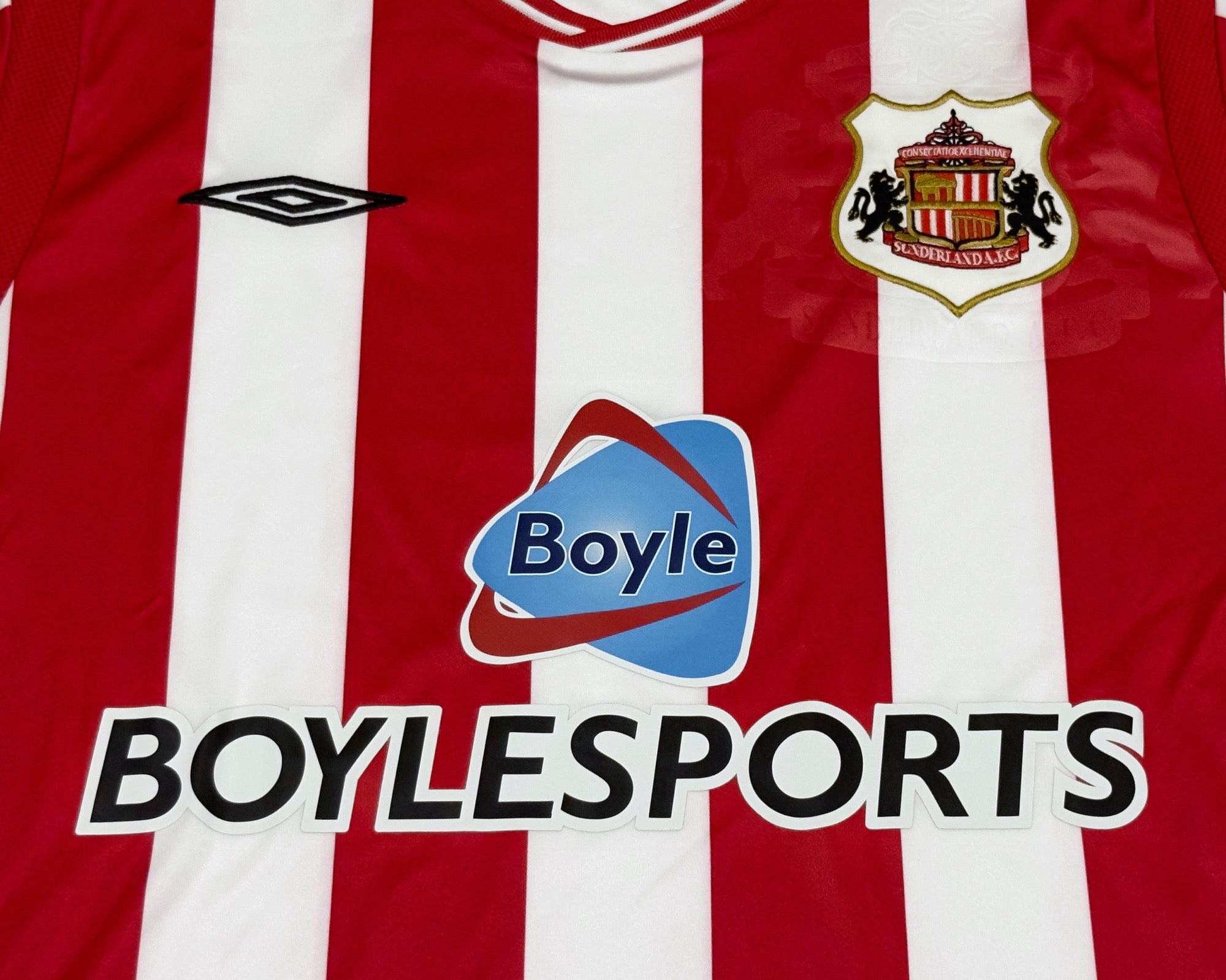 2009/10 Sunderland Home Jersey (M)