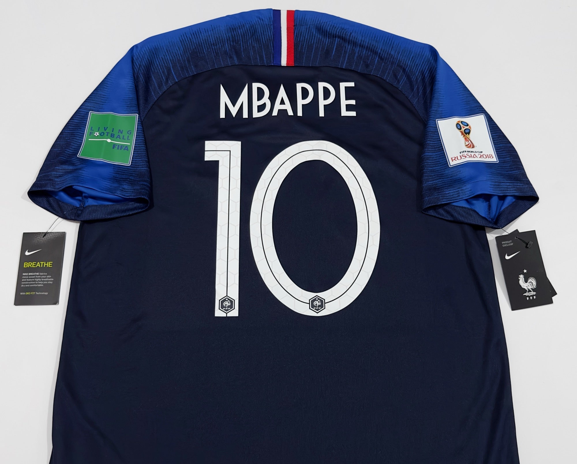 2018 France #10 MBAPPE Home Jersey (L)