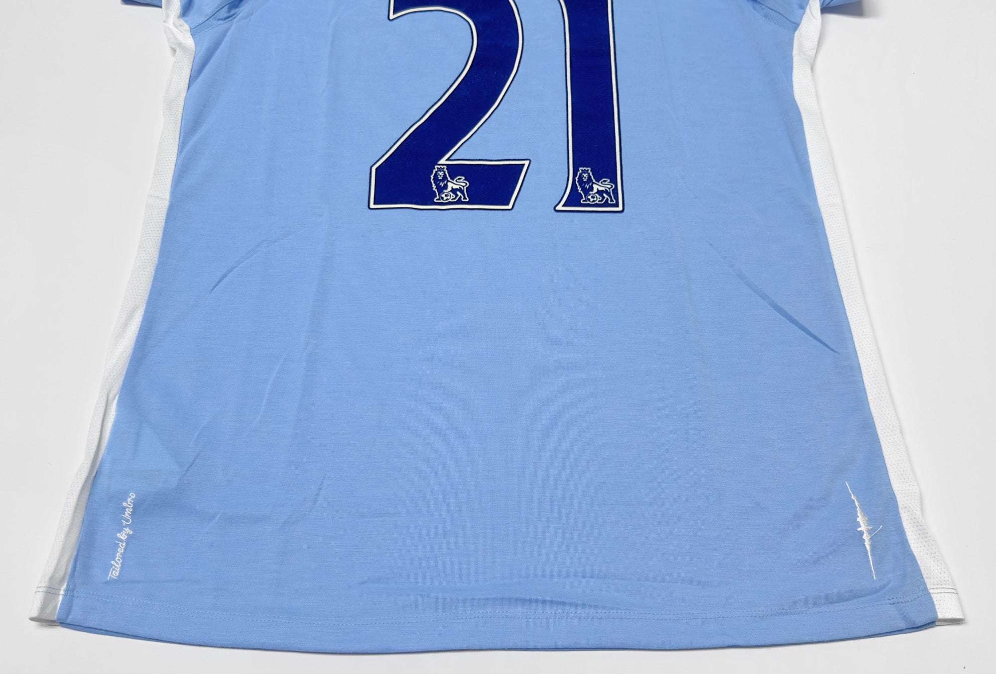 2011/12 Man City #21 SILVA Home Jersey (L)
