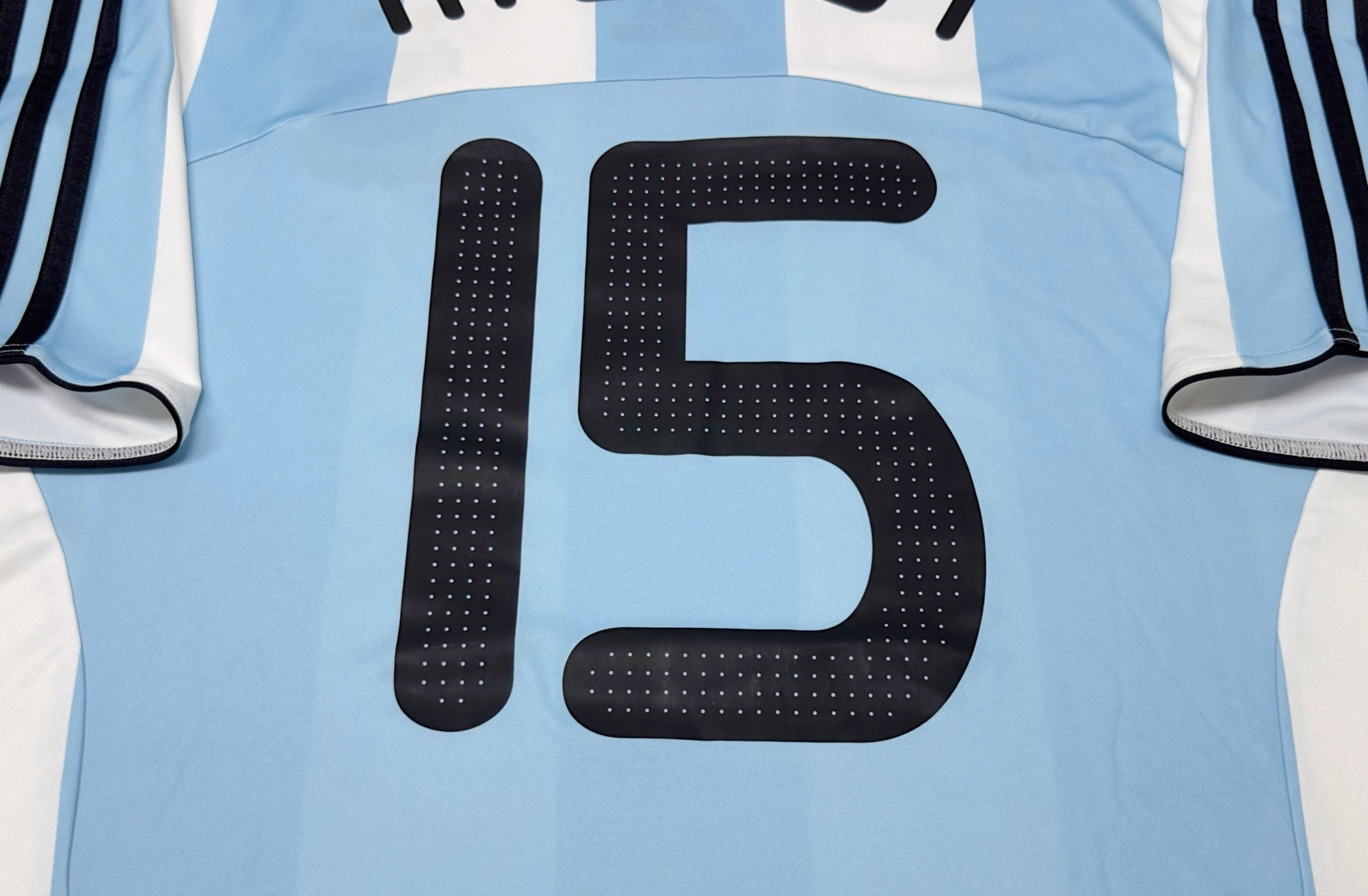 2007/09 Argentina #15 MESSI Home Jersey (XL)