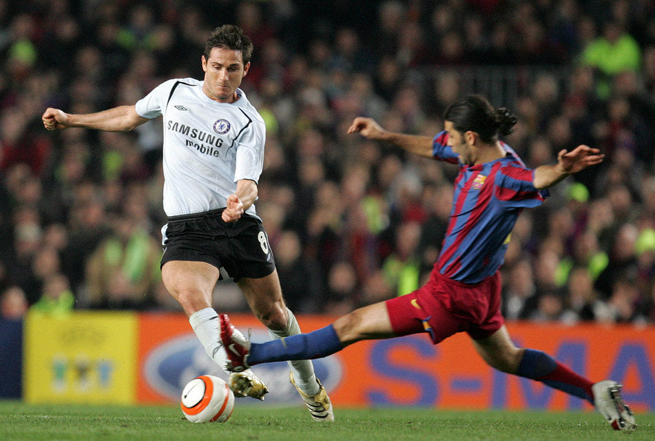 2005/06 Chelsea #8 LAMPARD Away Jersey (L)