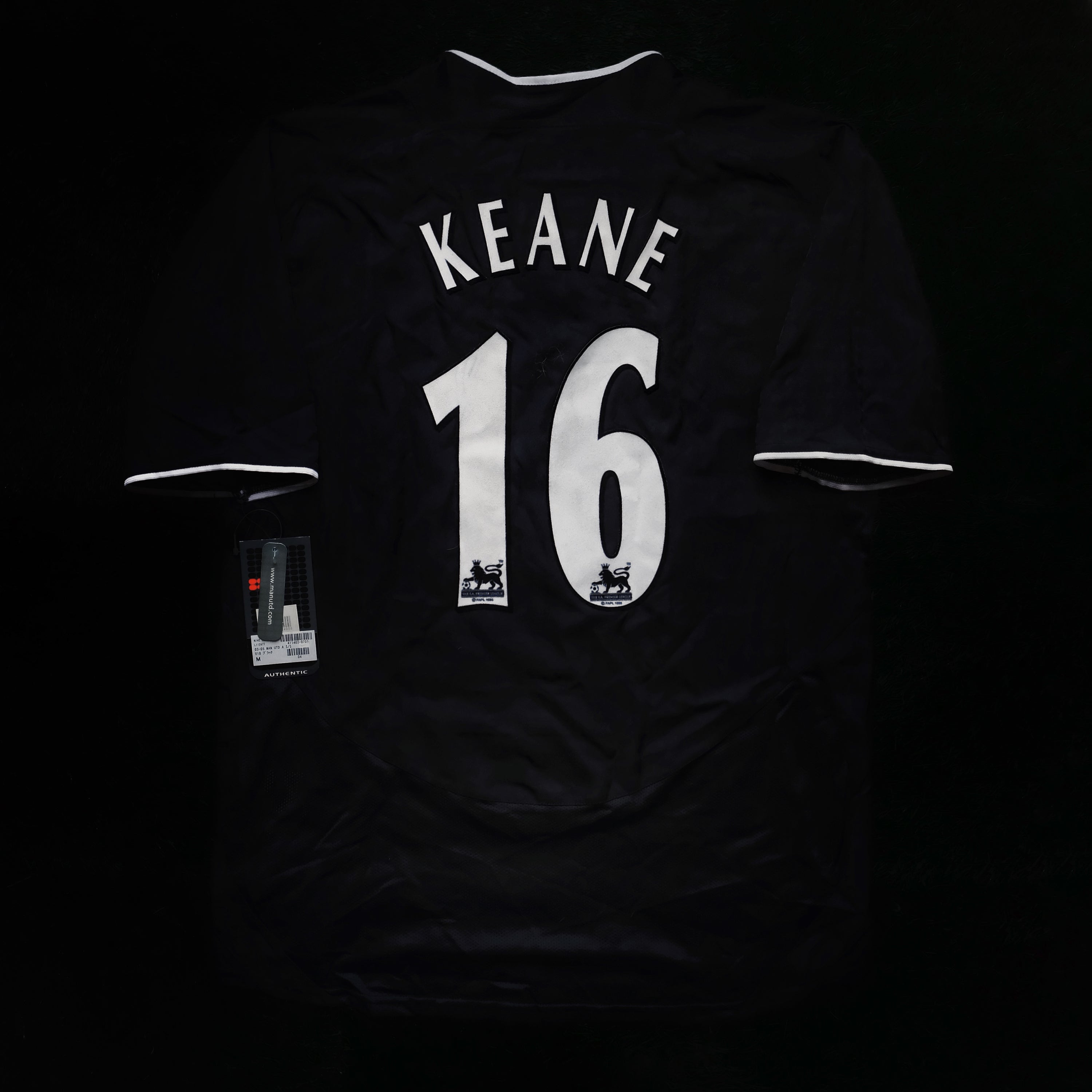 2003/05 Man Utd #16 KEANE Away Jersey (M)