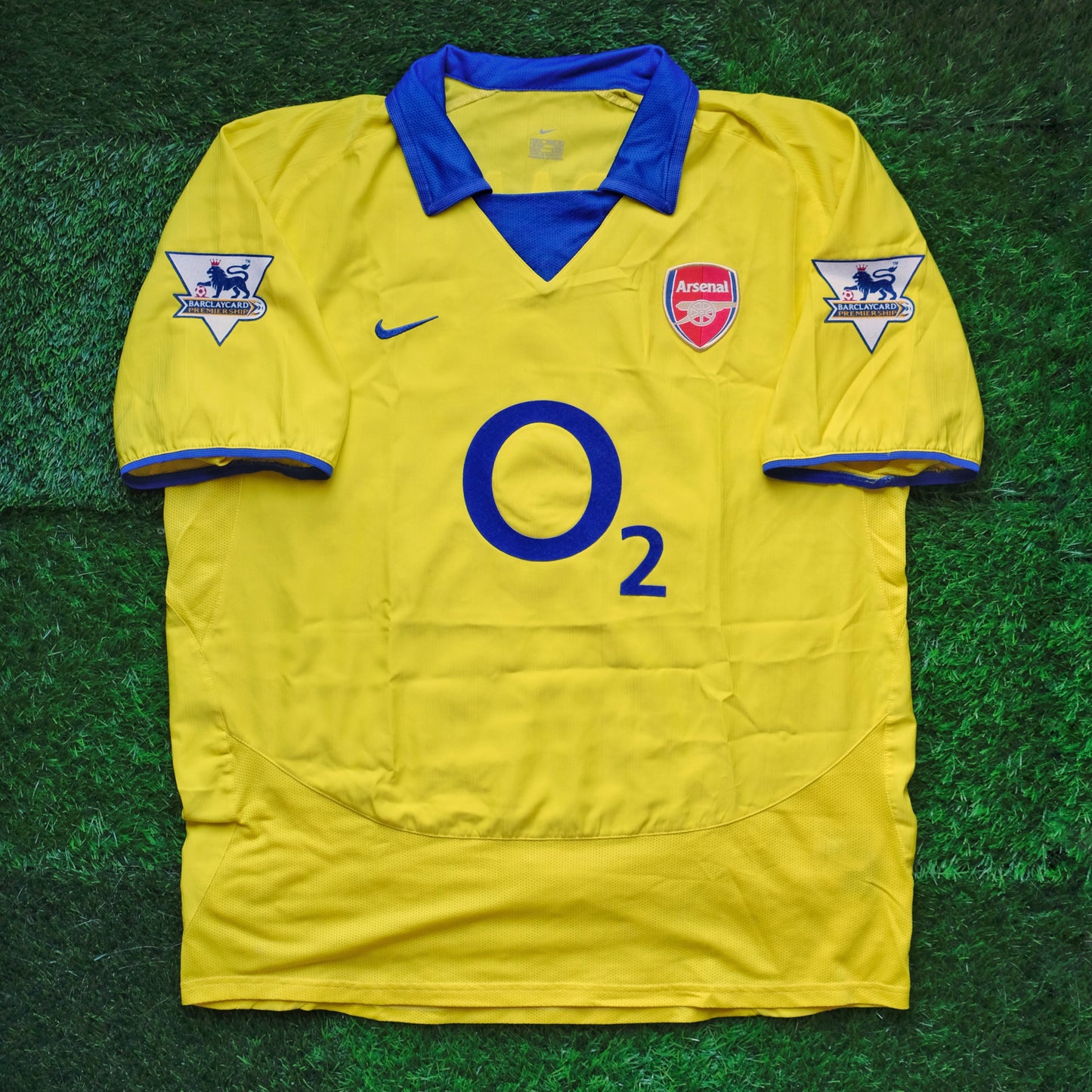 2003/04 Arsenal #6 ADAMS Away Jersey (XL)