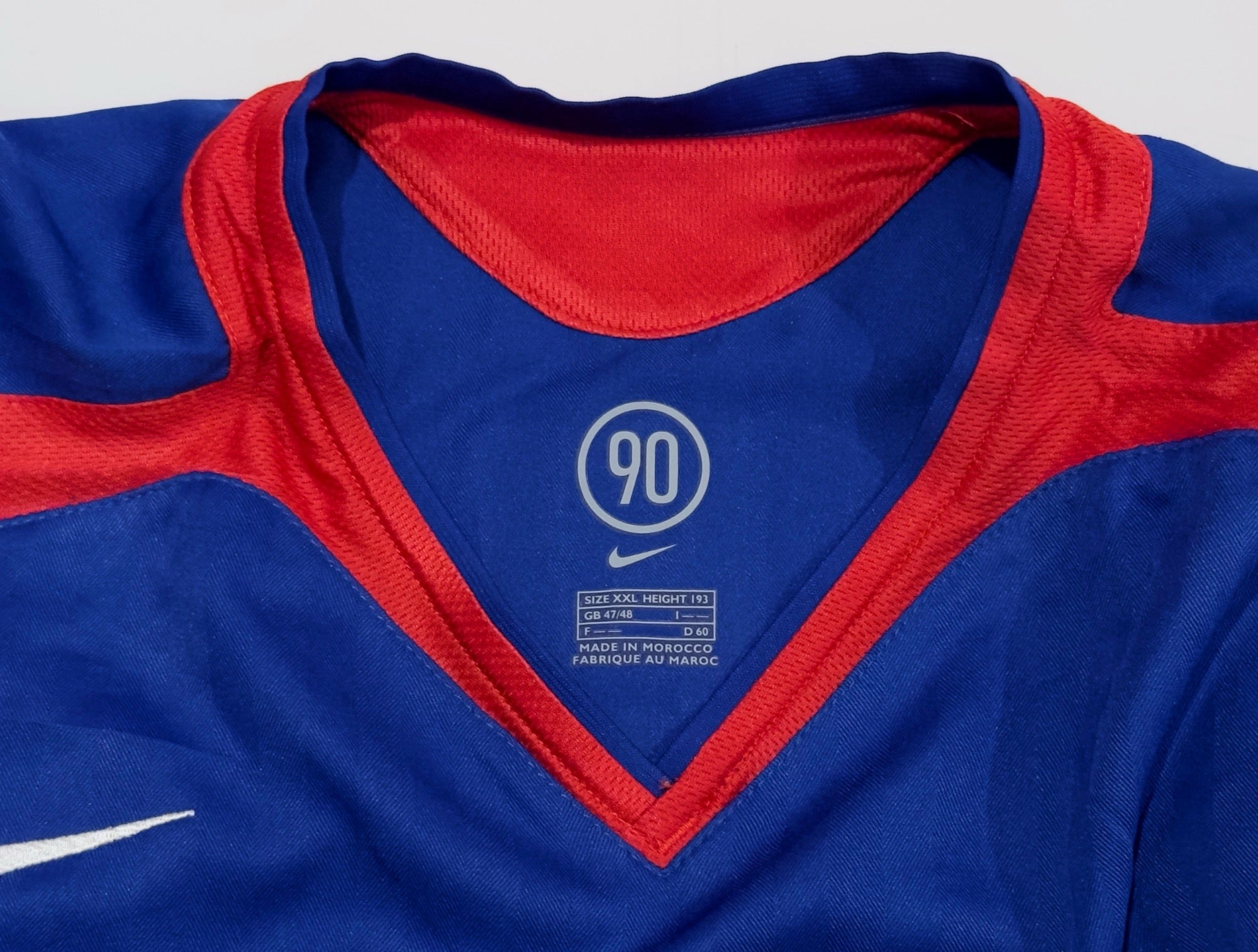 2005/06 Man Utd #10 V.NISTELROOY Away Jersey (2XL) L/S