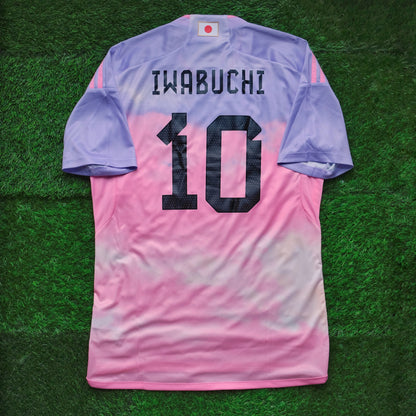 2023 Japan #10 IWABUCHI Women Away Jersey (M)