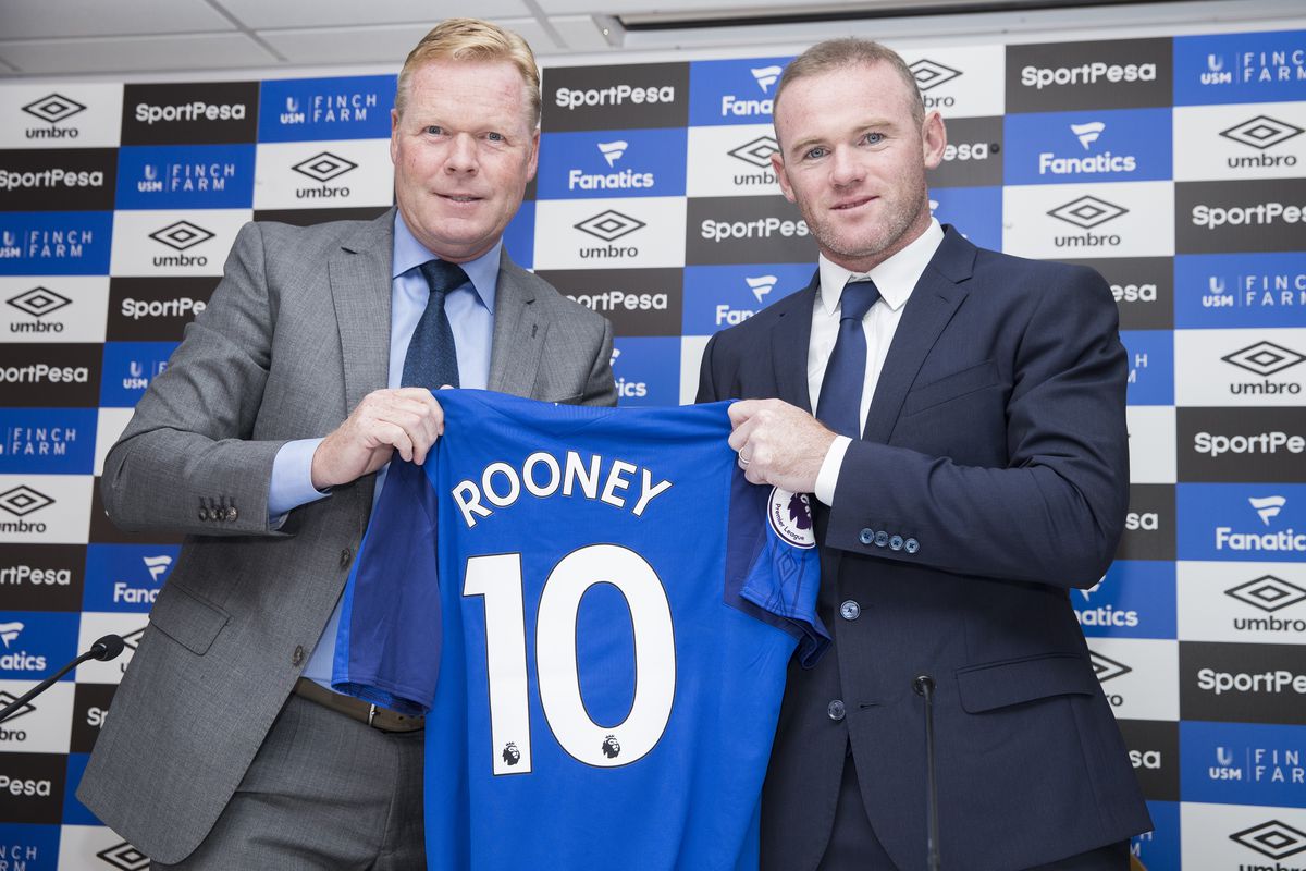 2017/18 Everton #10 ROONEY Home Jersey (S)