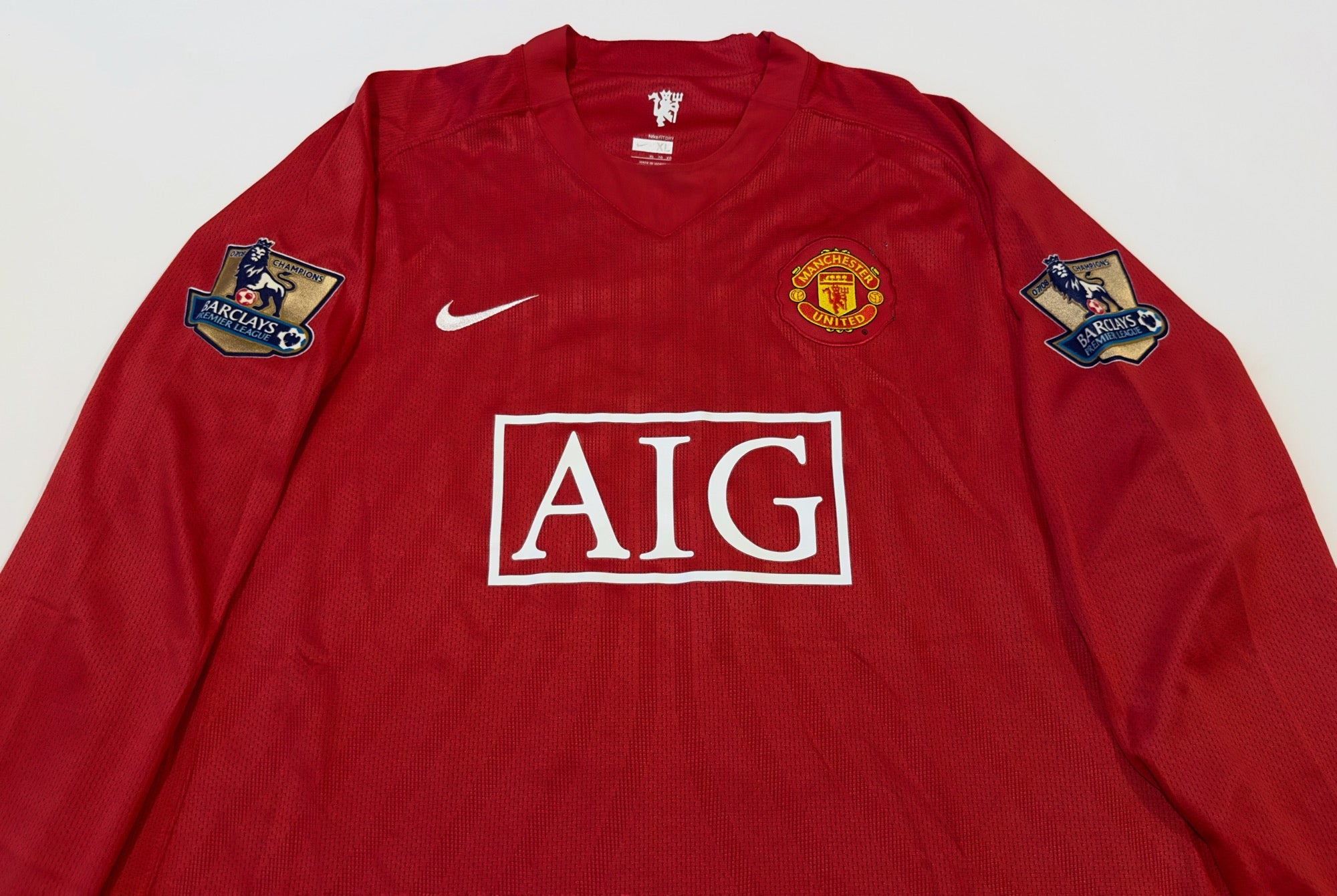 2008/09 Man Utd #11 GIGGS Home Jersey (XL) L/S