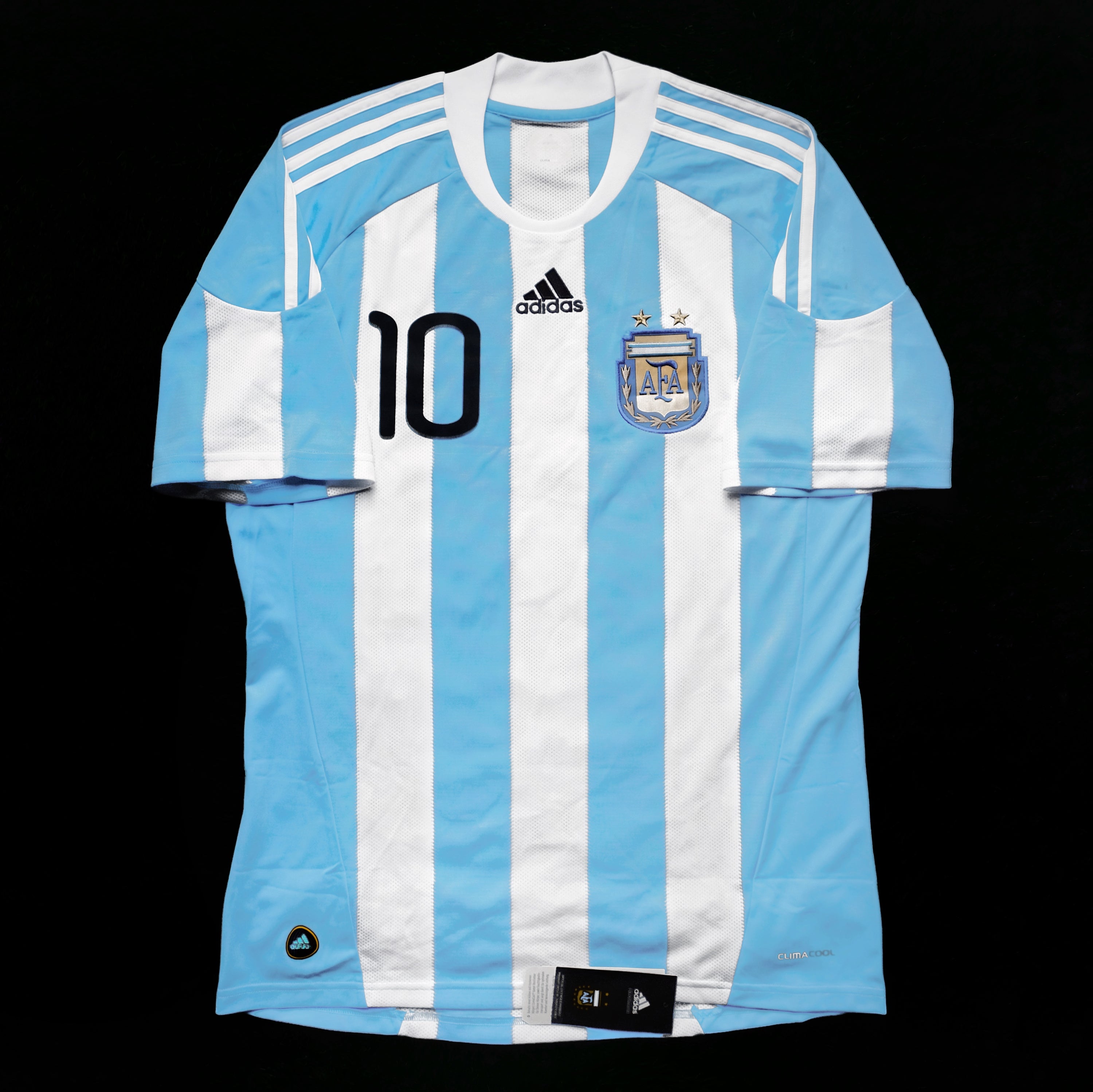 2010/11 Argentina #10 MESSI Home Jersey (L)