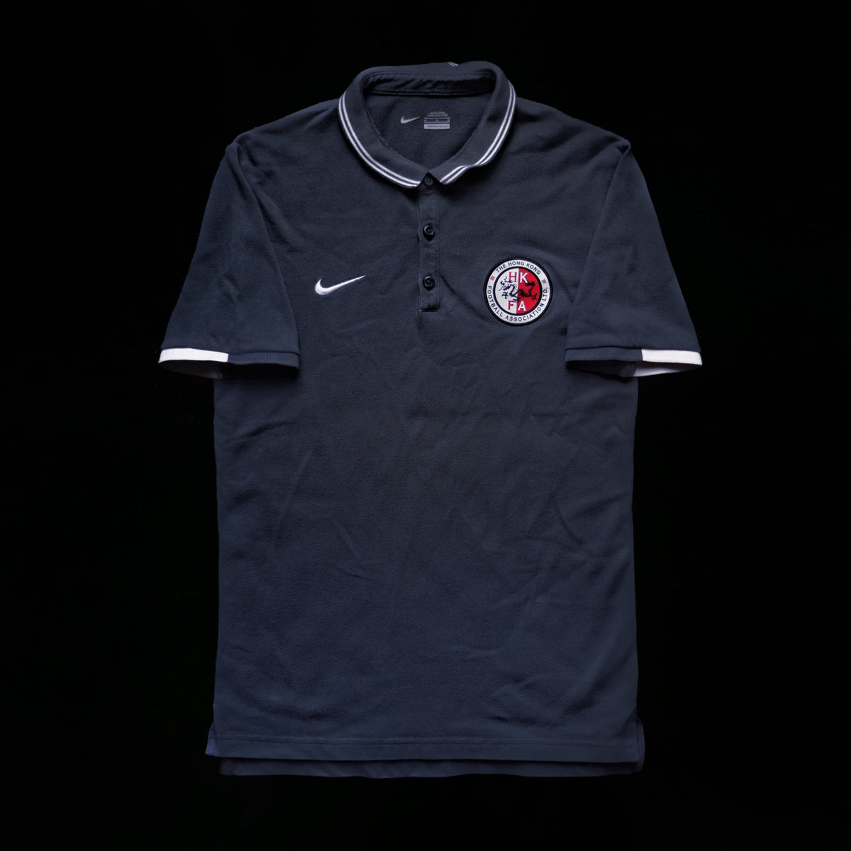 Nike Hong Kong Grey Polo Shirt (M)