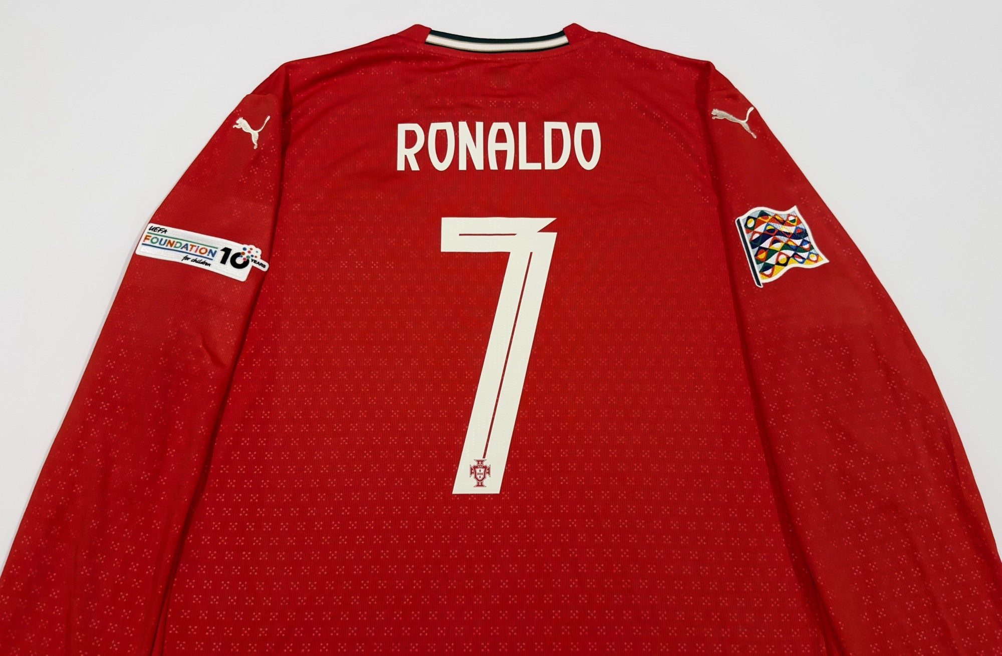 2025/26 Portugal #7 RONALDO Home Jersey (XL) L/S