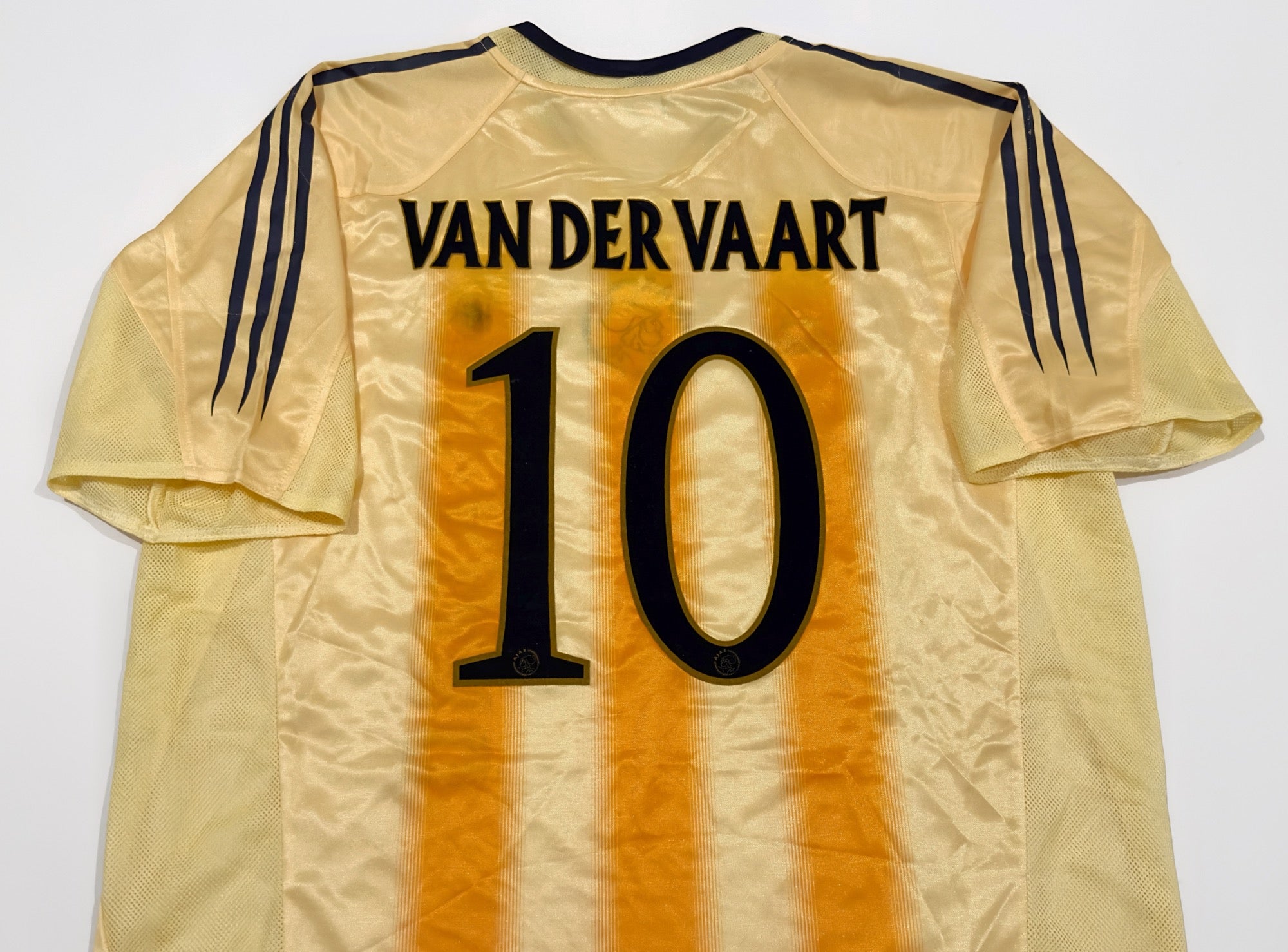 2004/05 Ajax #10 VAN DER VAART Away Jersey (XL)