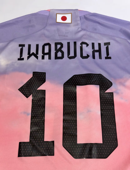 2023 Japan #10 IWABUCHI Women Away Jersey (M)