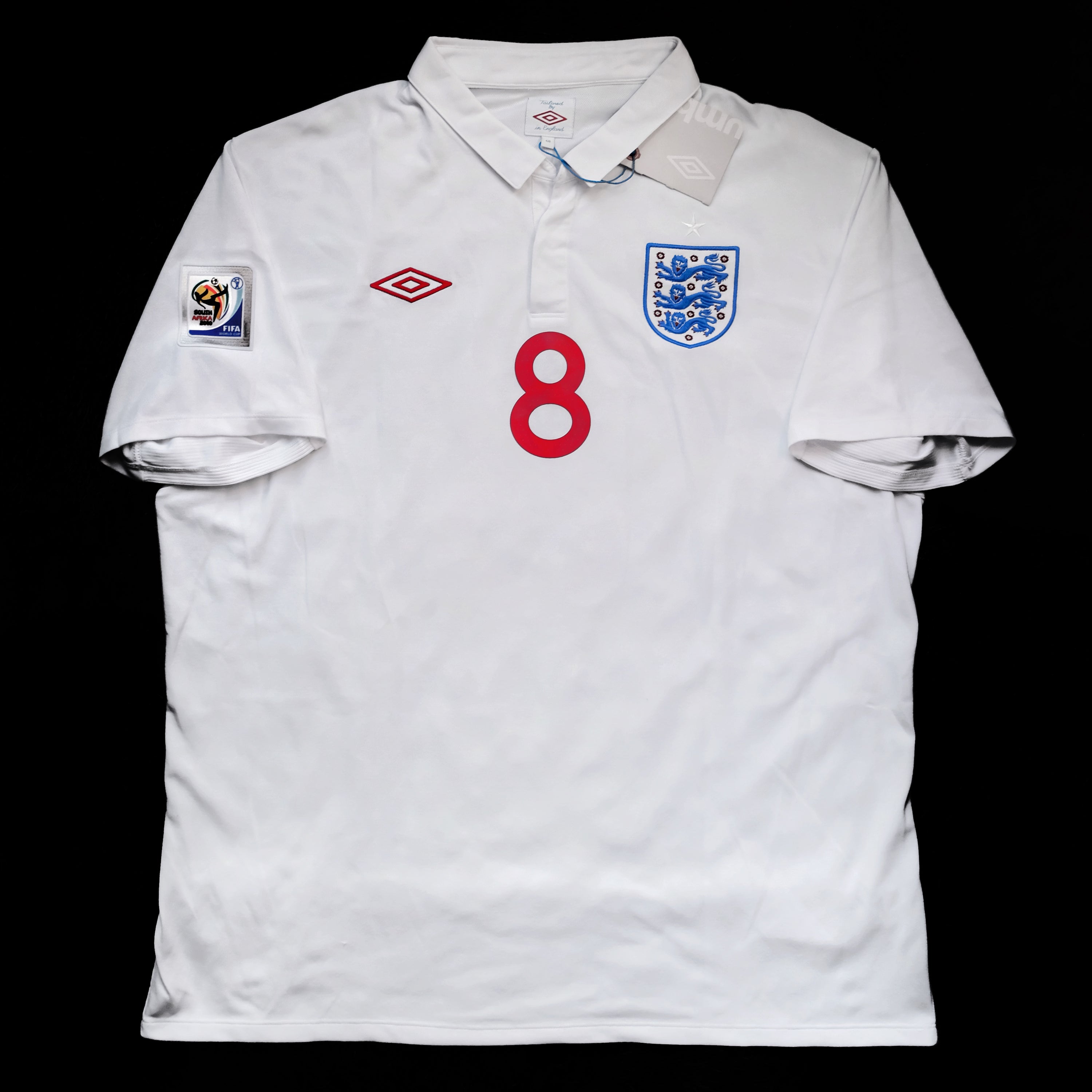 2009/10 England #8 LAMPARD Home Jersey (XL)