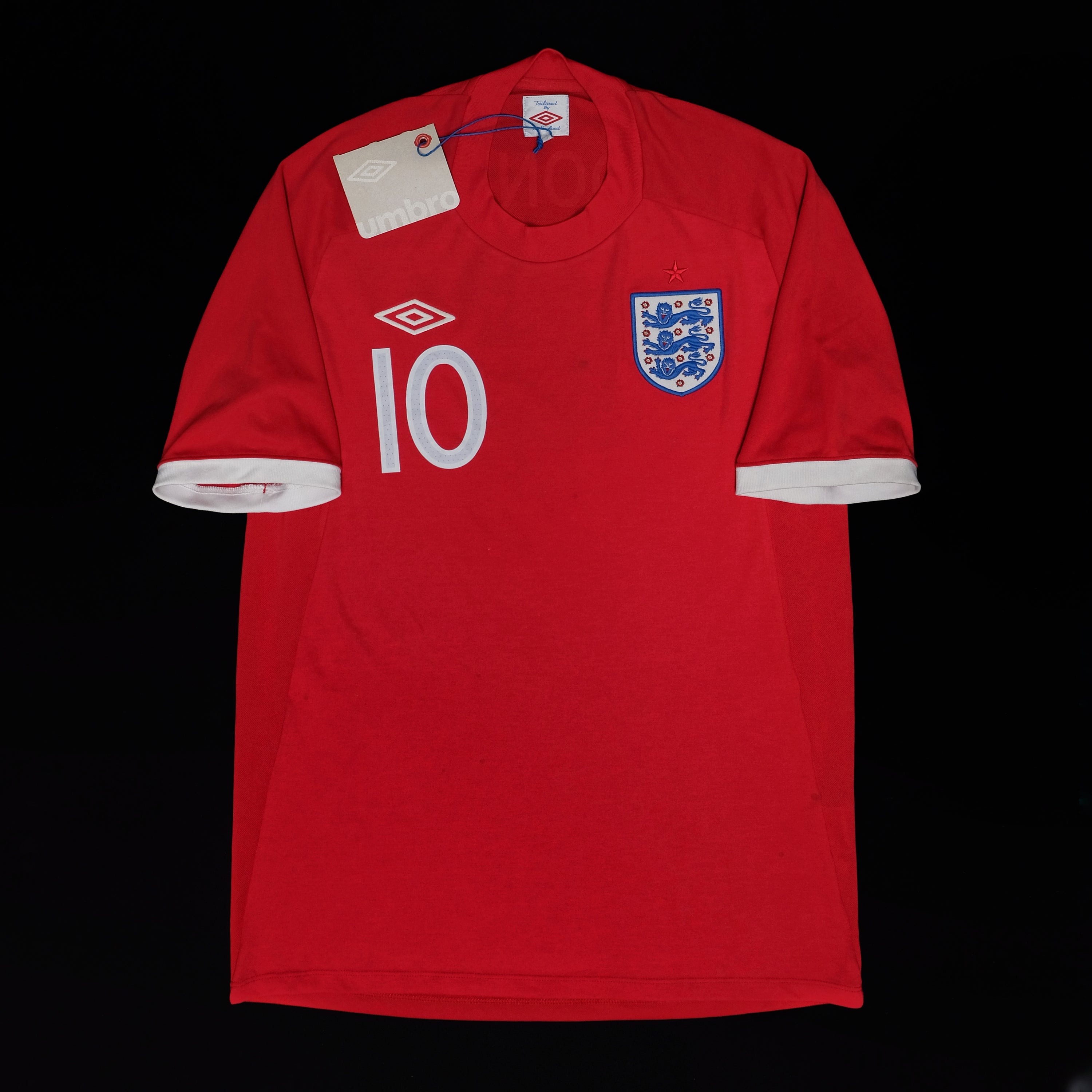 2010/11 England #10 ROONEY Away Jersey (L)