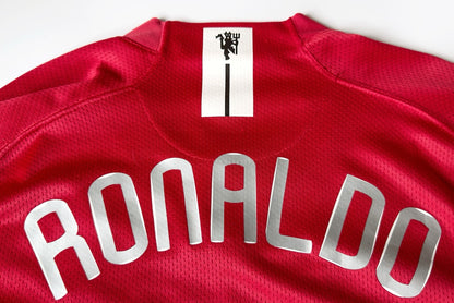 2007/08 Man Utd #7 RONALDO Home Jersey (S) L/S