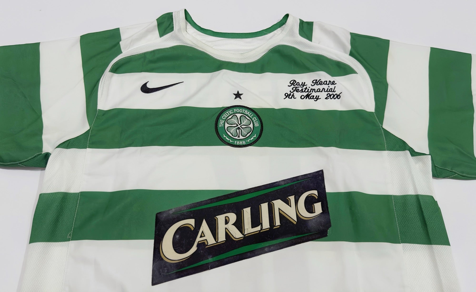 2005/07 Celtic #16 KEANE Home Jersey (M)