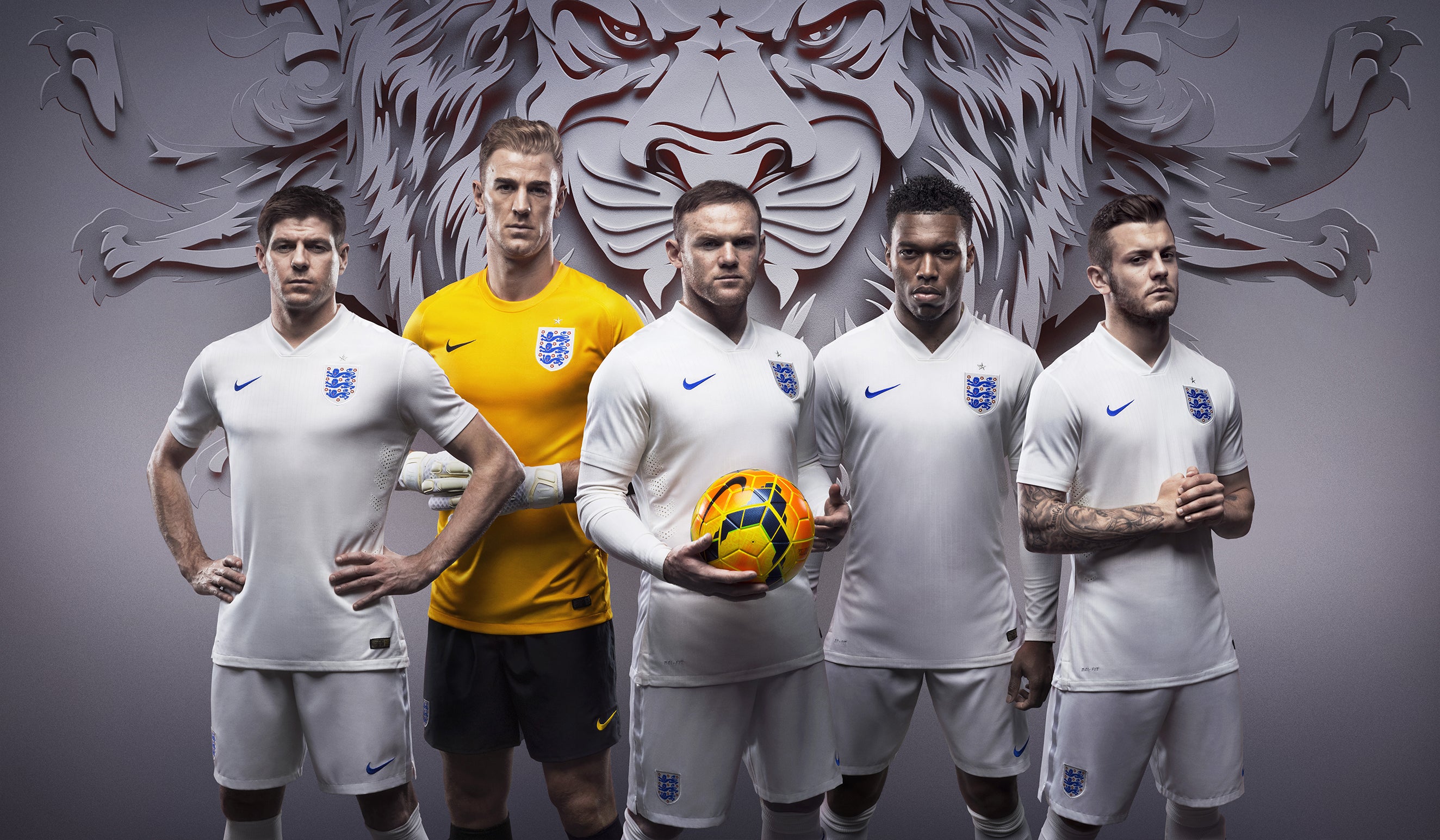 2014/15 England #10 ROONEY Home Jersey (S)