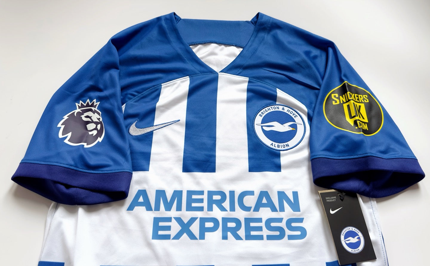 2023/24 Brighton #22 MITOMA EPL Home Jersey – Double Kick Football