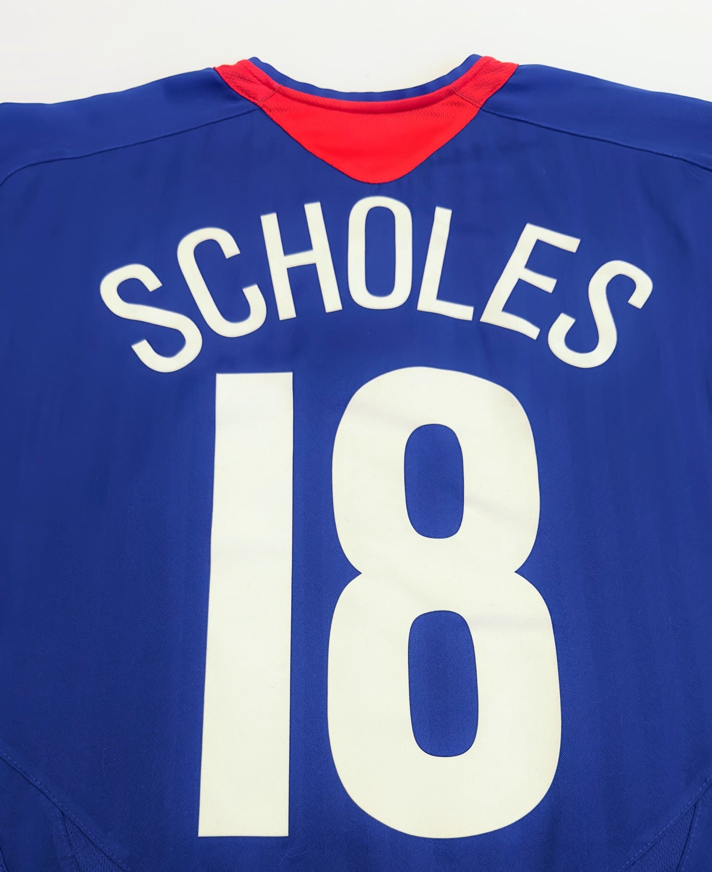 2005/06 Man Utd #18 SCHOLES Away Jersey (L)