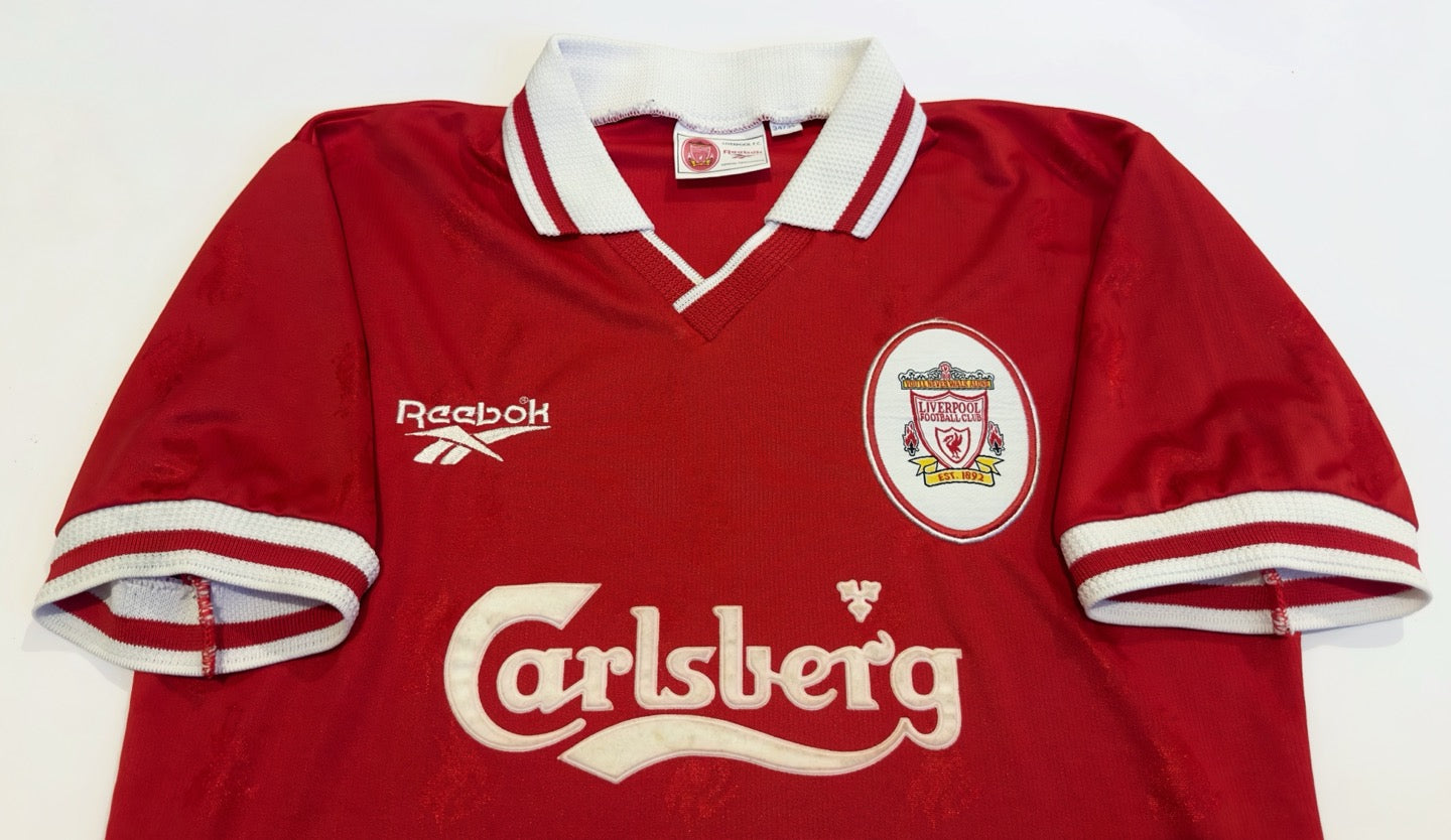 1996/98 Liverpool Home Jersey (S)