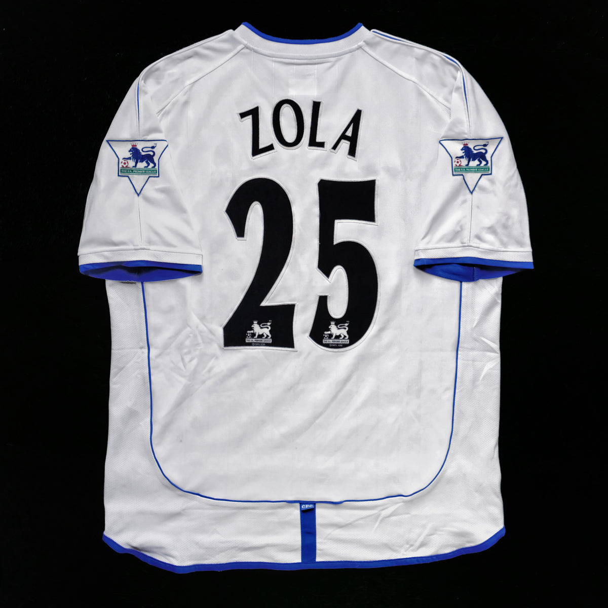 2001/03 Chelsea #25 ZOLA Away Jersey (L)