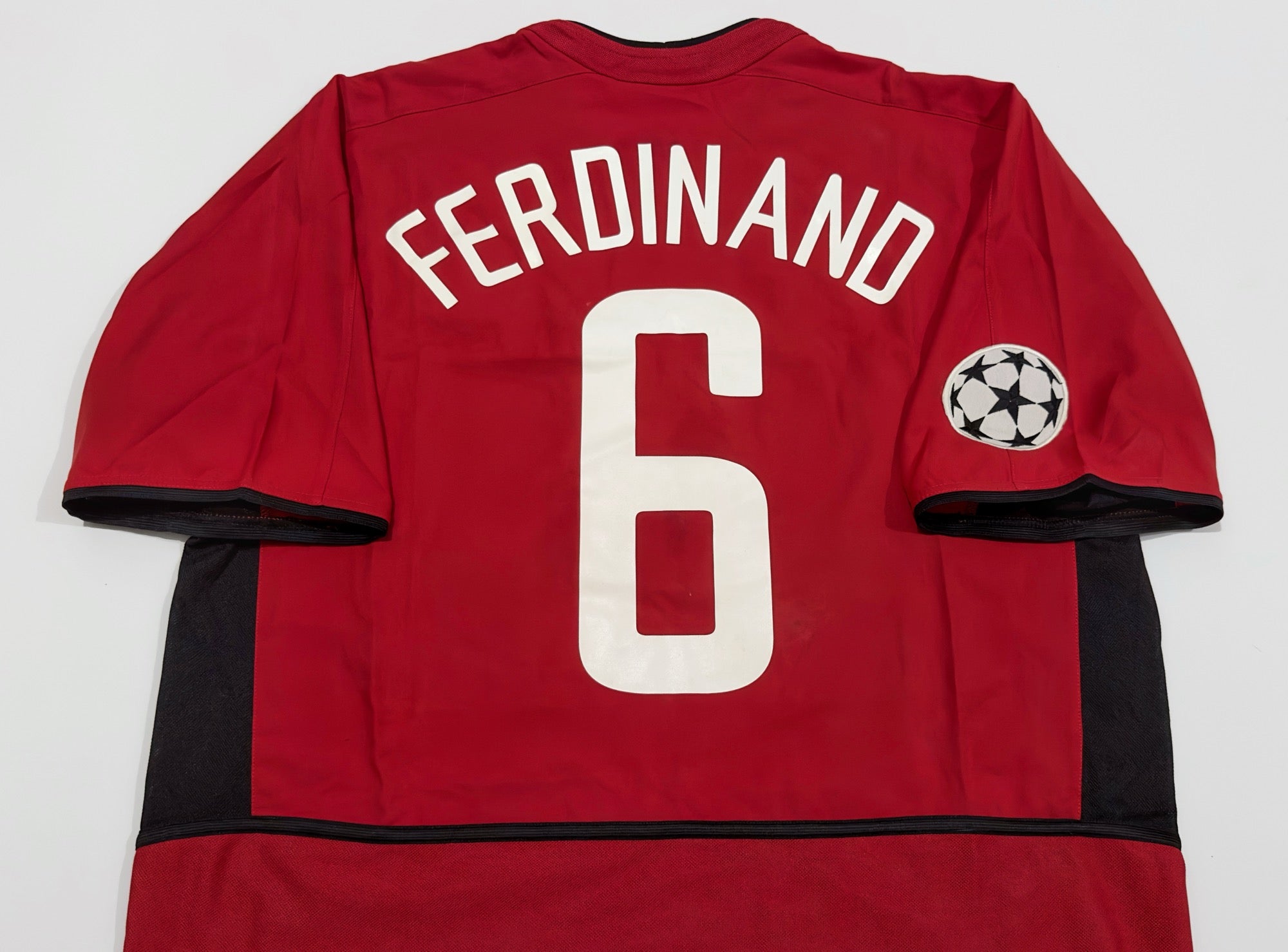 2002/03 Man Utd #6 FERDINAND Home Jersey (L)