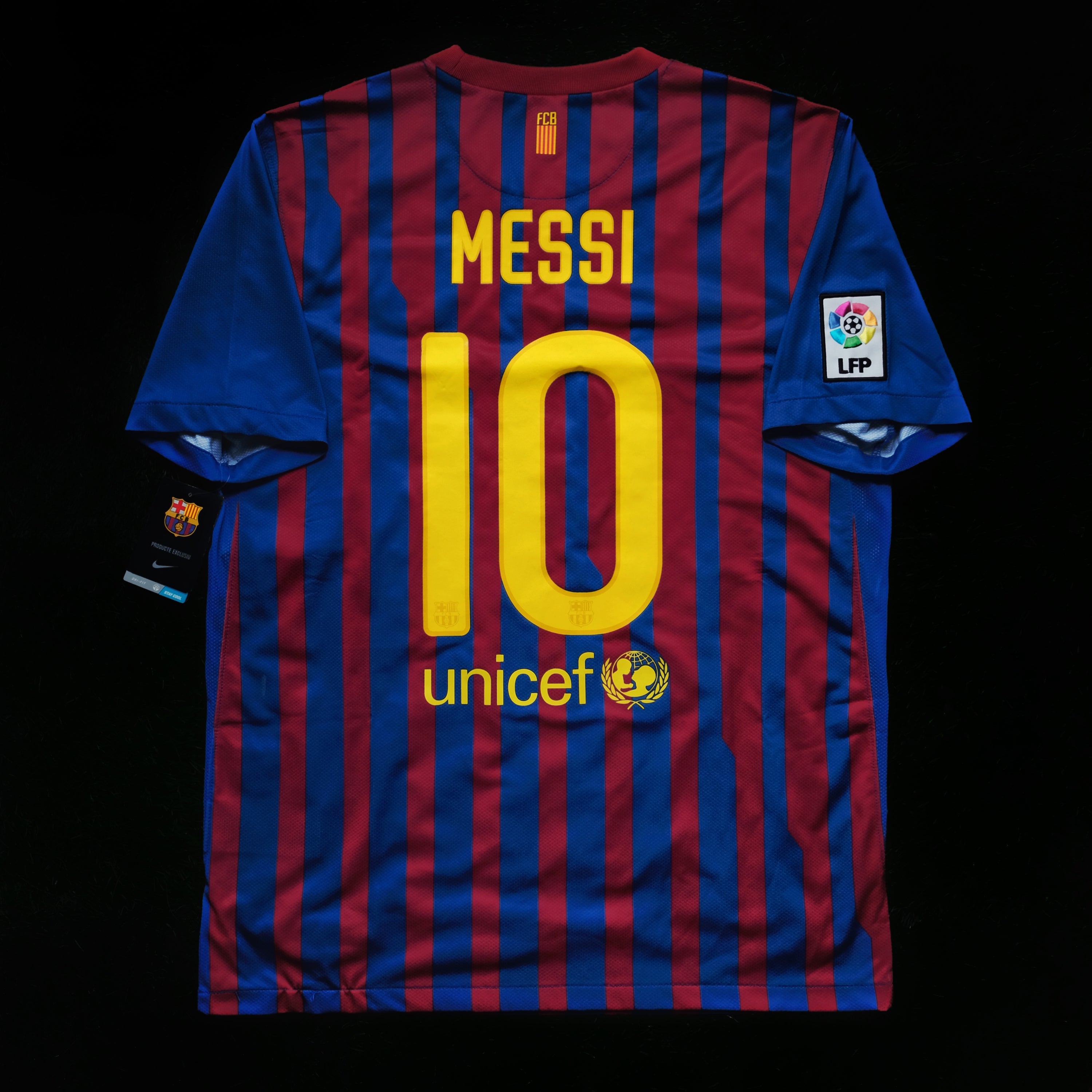 2011/12 Barcelona #10 MESSI Home Jersey (L)