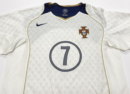 2004/05 Portugal #7 FIGO Away Jersey (L)