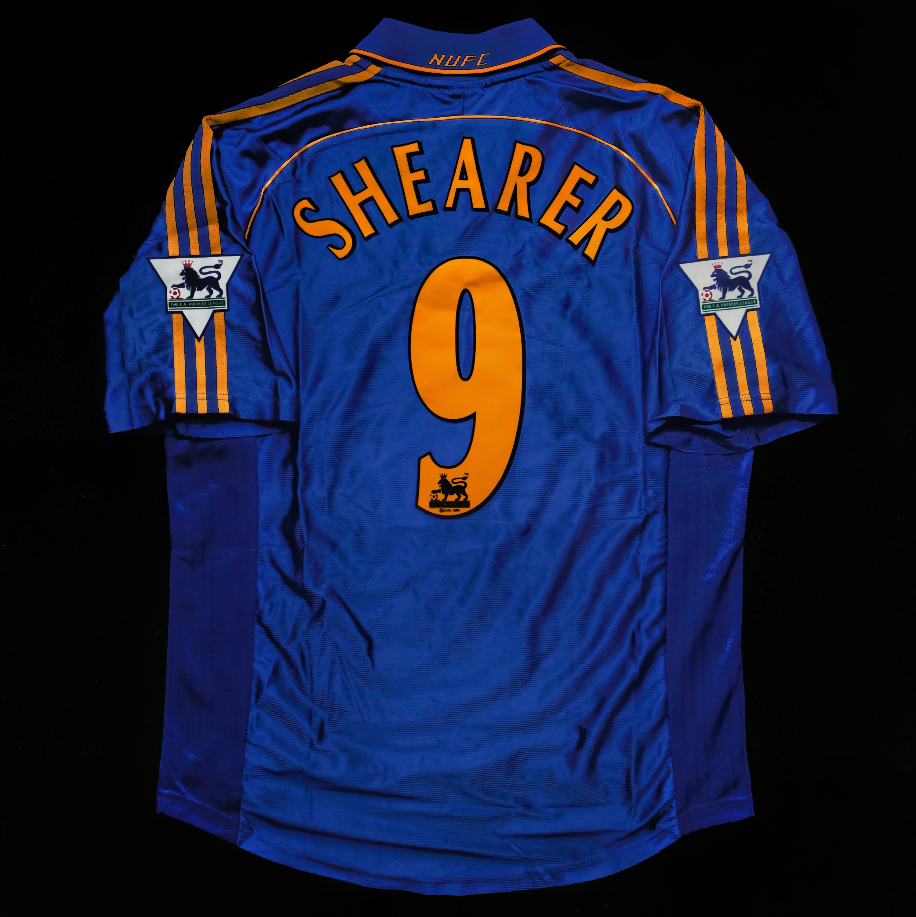 1998/99 Newcastle #9 SHEARER Away Jersey (L)