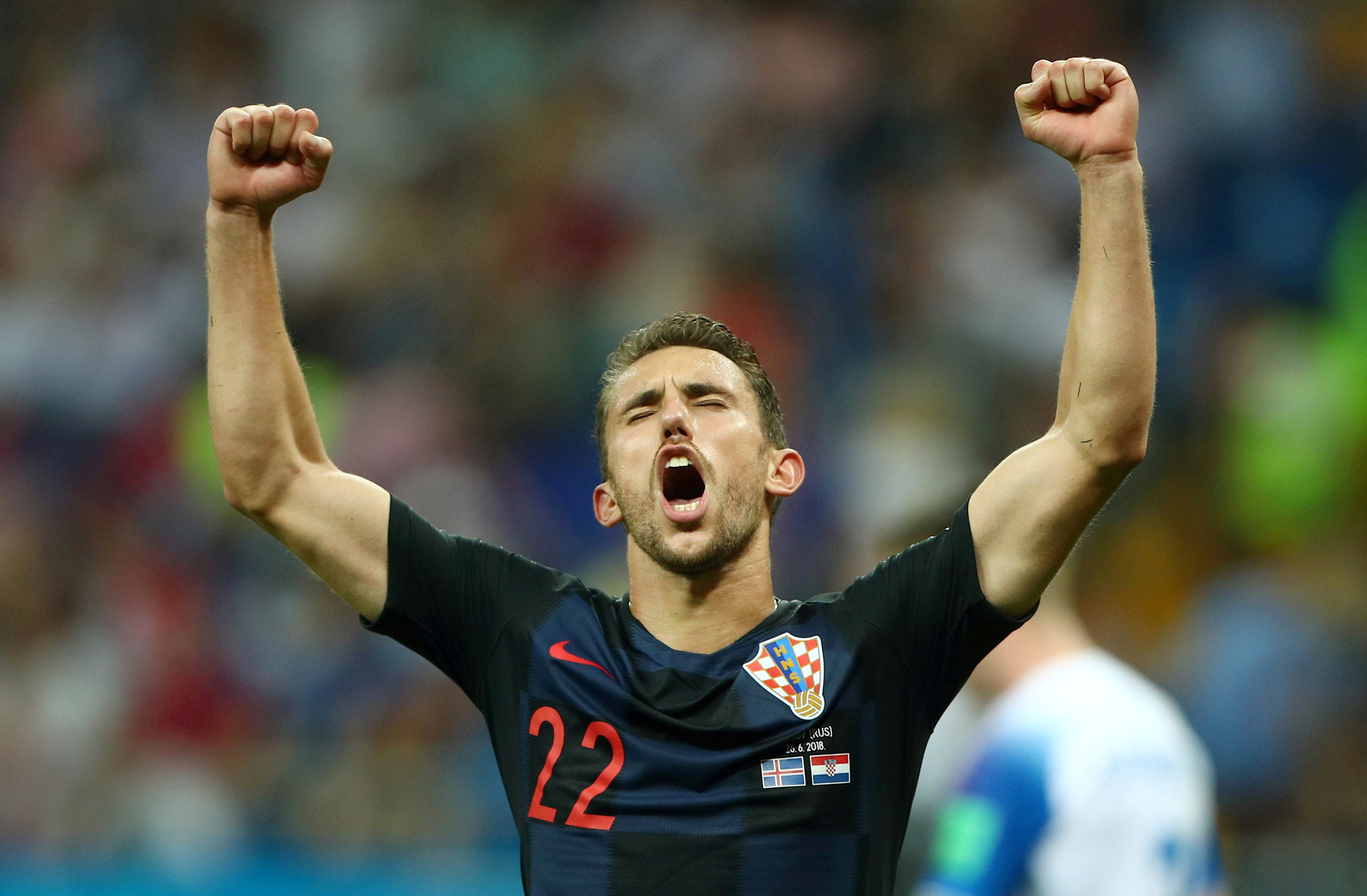 2018/19 Croatia #22 PIVARIC Away Jersey (M)