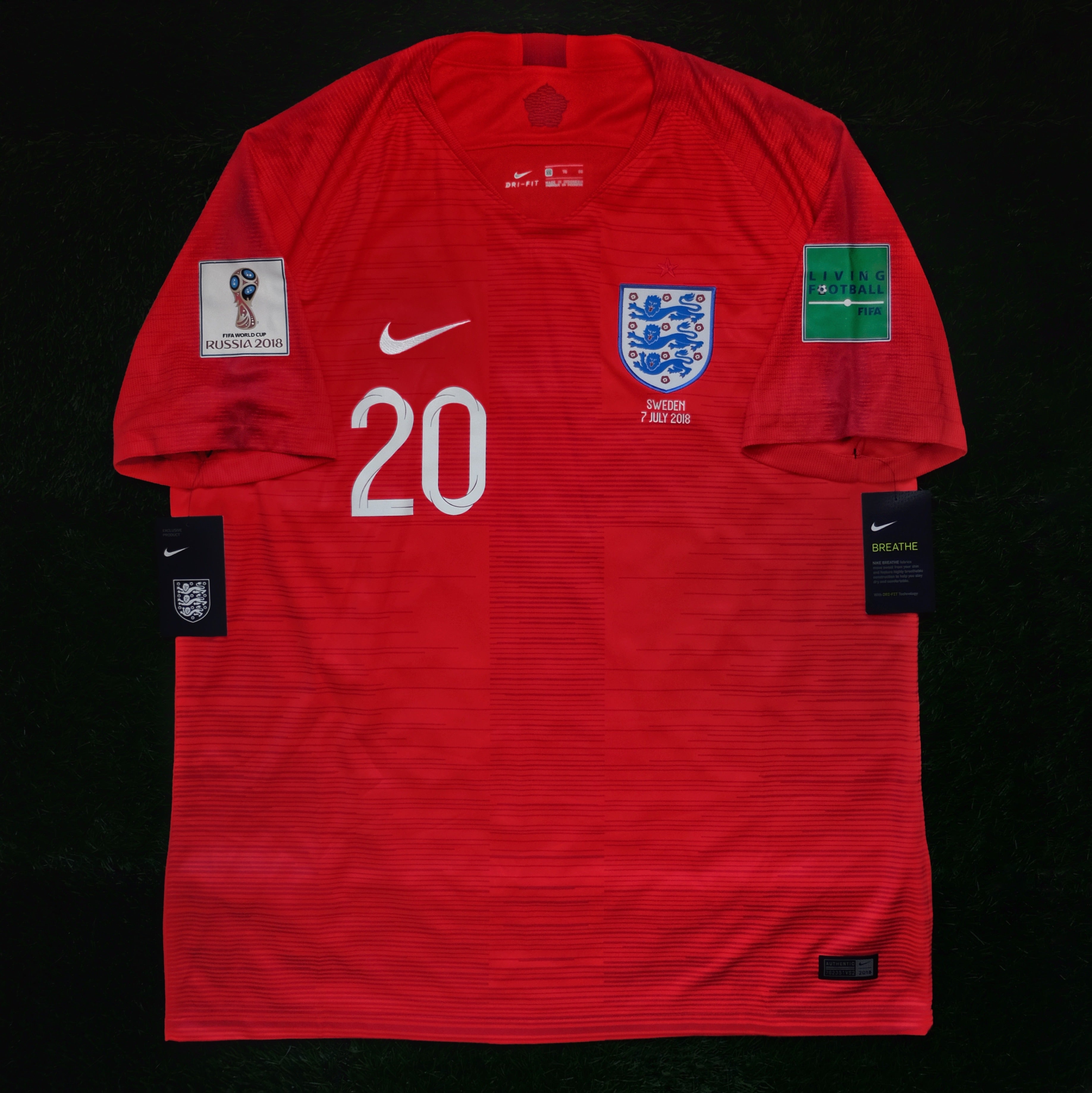England Football　アンティーク England Third football shirt 1990 - 1992 rare replica Score Draw