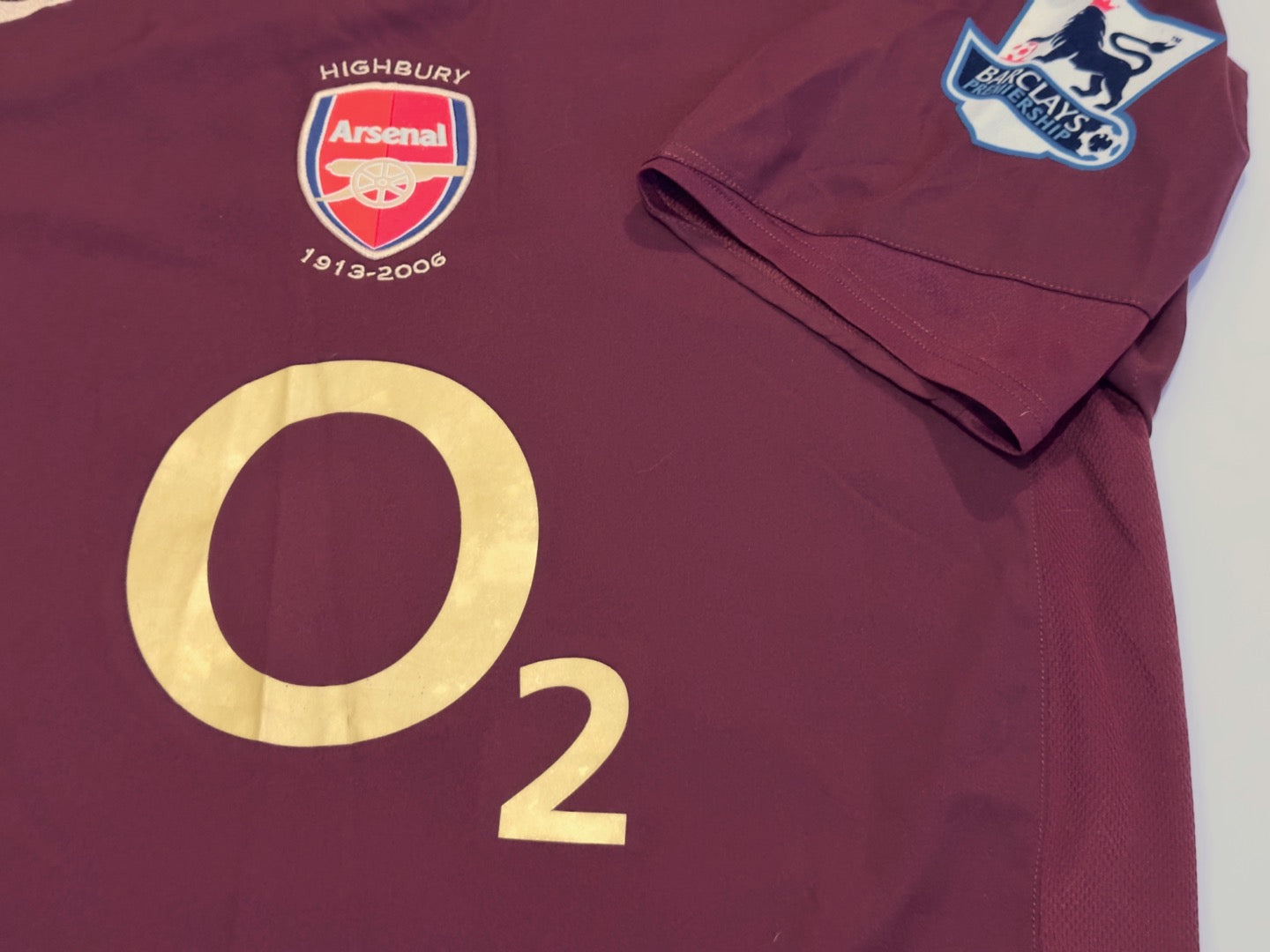 2005/06 Arsenal #11 V. PERSIE Home Jersey (L) – Double Kick