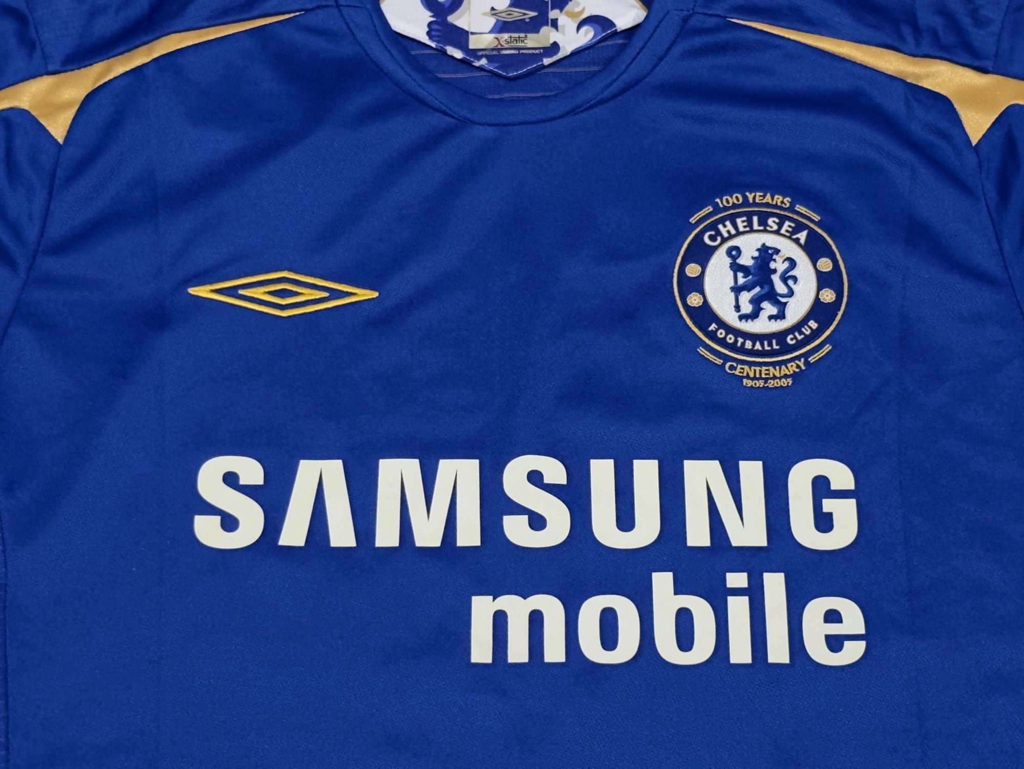 2005/06 Chelsea #22 GUDJOHNSEN Home Jersey (L)