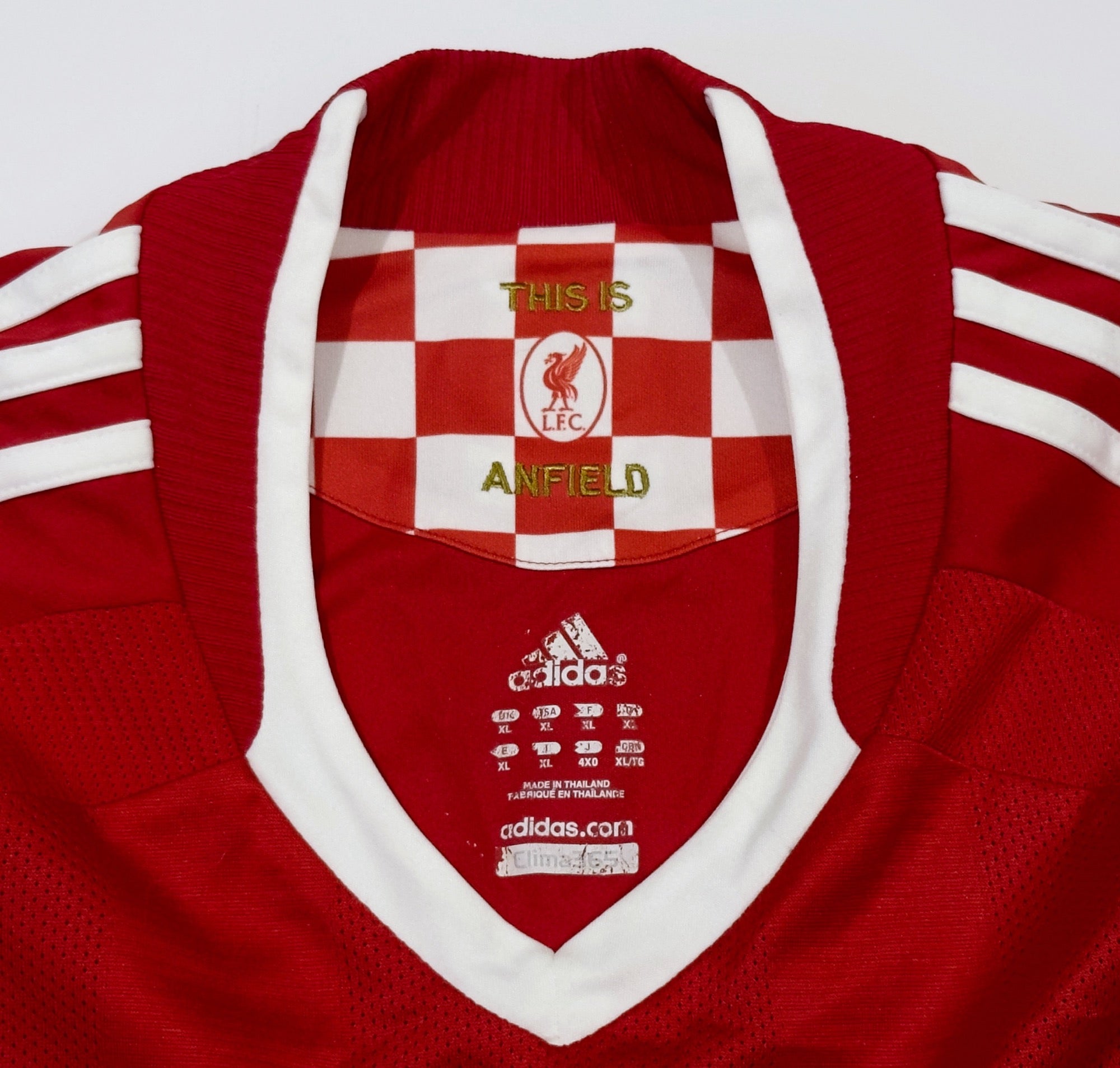 2008/10 Liverpool #8 GERRARD Home Jersey (XL)