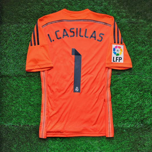 2014/15 Real Madrid #1 I. CASILLAS GK Jersey (S)