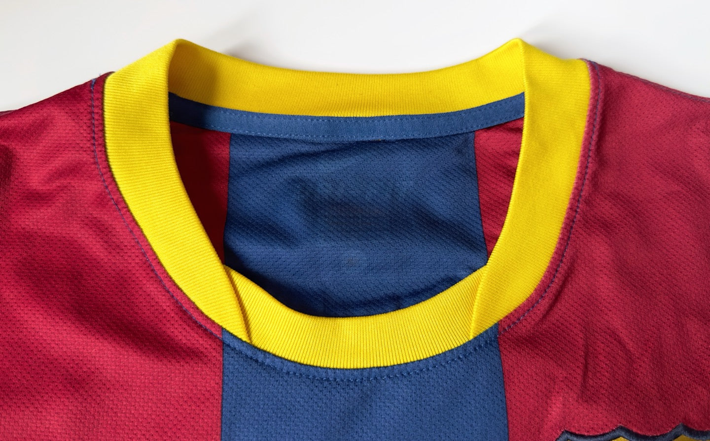 2010/11 Barcelona #7 DAVID VILLA Home Jersey (M)