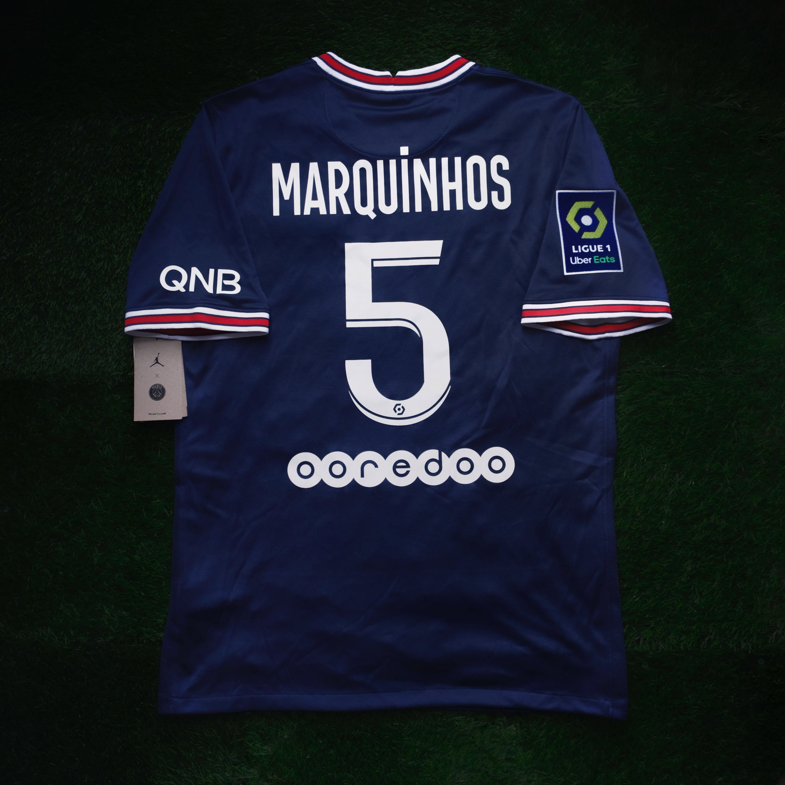 2021/22 PSG #5 MARQUINHOS Home Jersey (M)