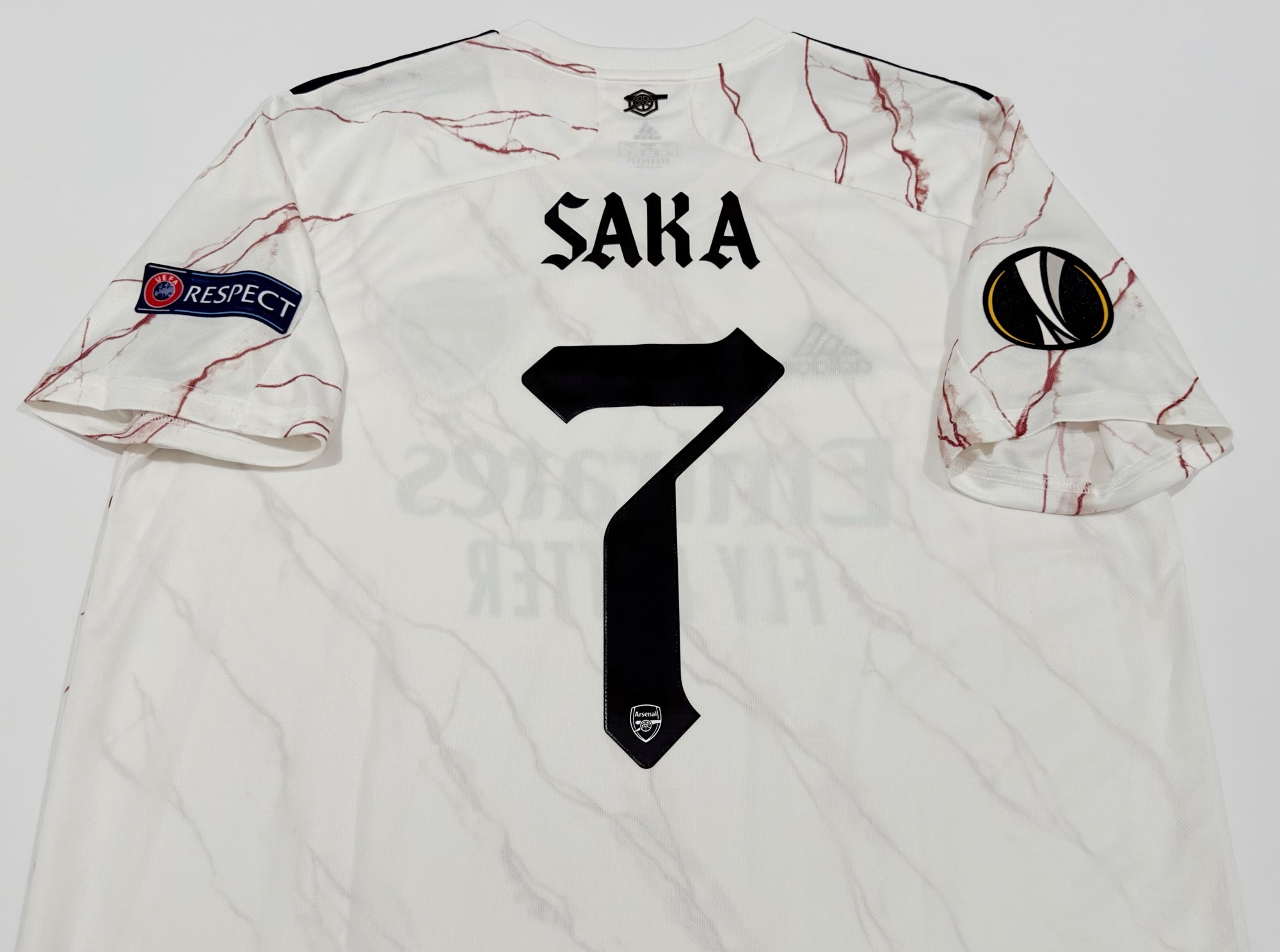 2020/21 Arsenal #7 SAKA Away Jersey (XL) – Double Kick Football