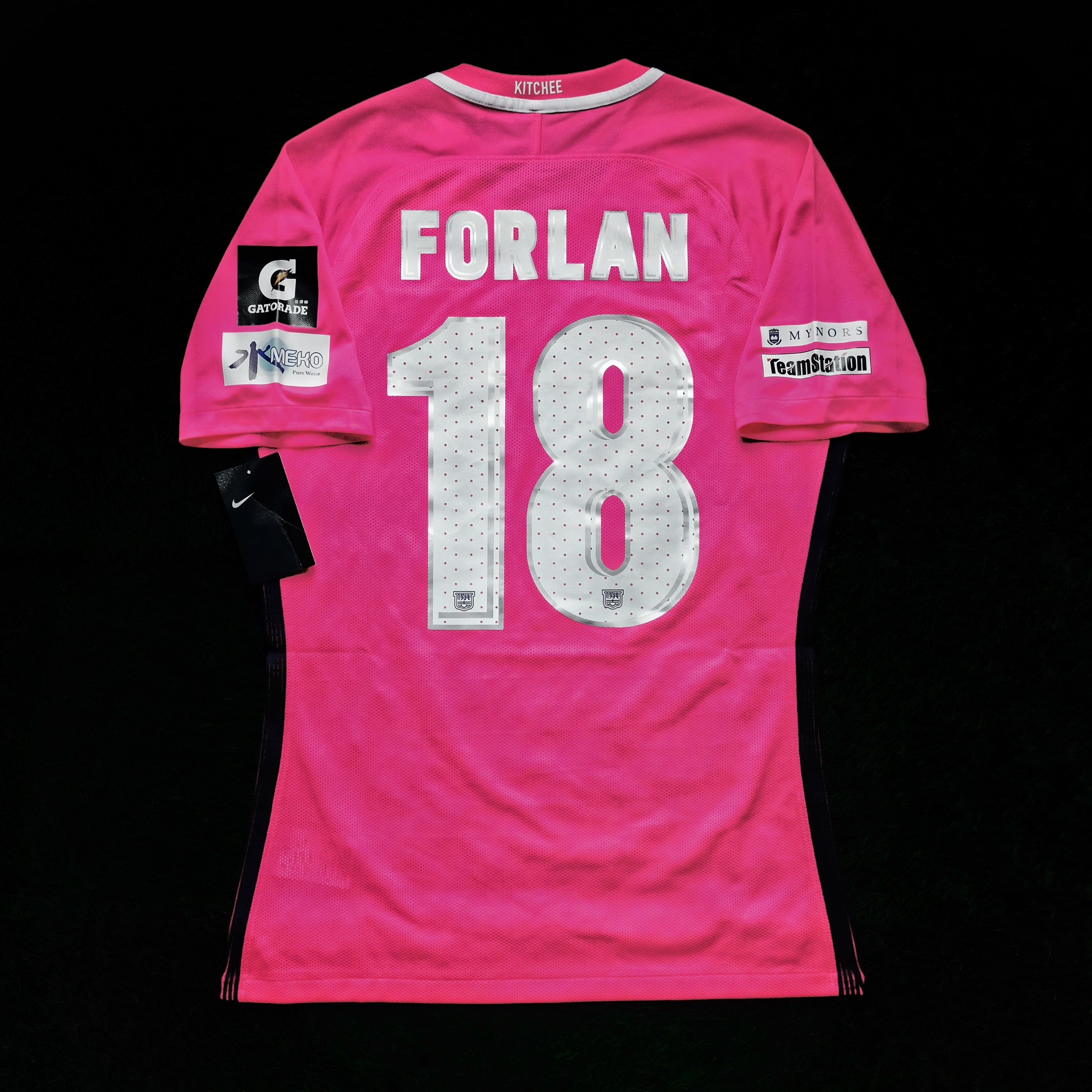 2017/18 Kitchee #18 FORLAN Away Jersey (L)