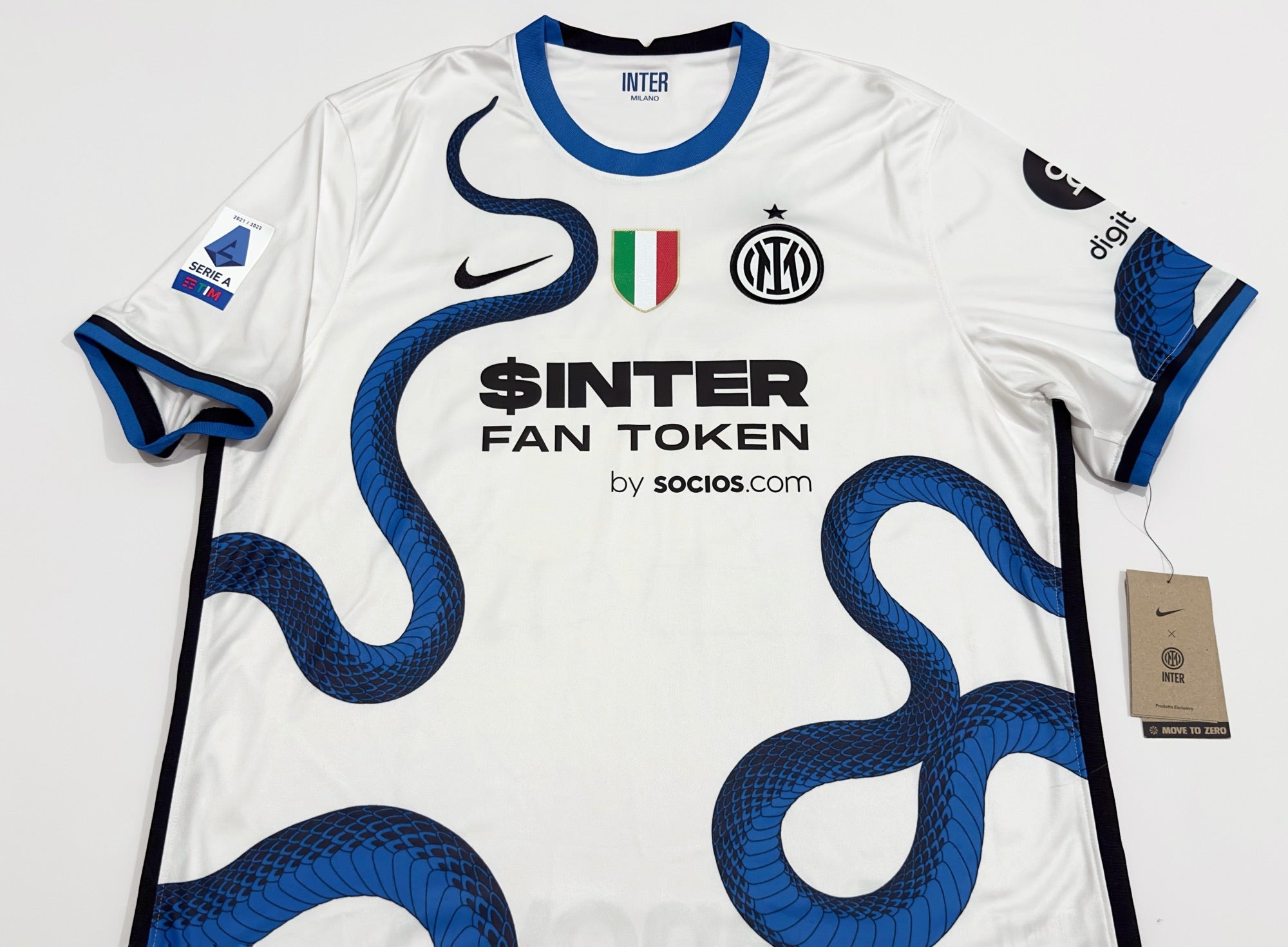 2021/22 Inter Milan #23 BARELLA Away Jersey (XL)