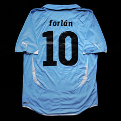 2010/12 Uruguay #10 FORLAN Home Jersey (L)