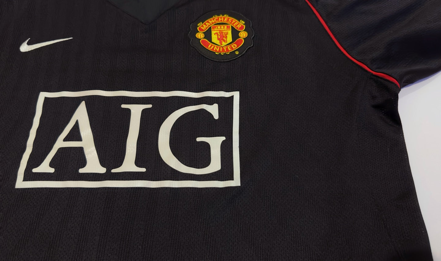 2007/08 Man Utd #7 RONALDO Away Jersey (L)