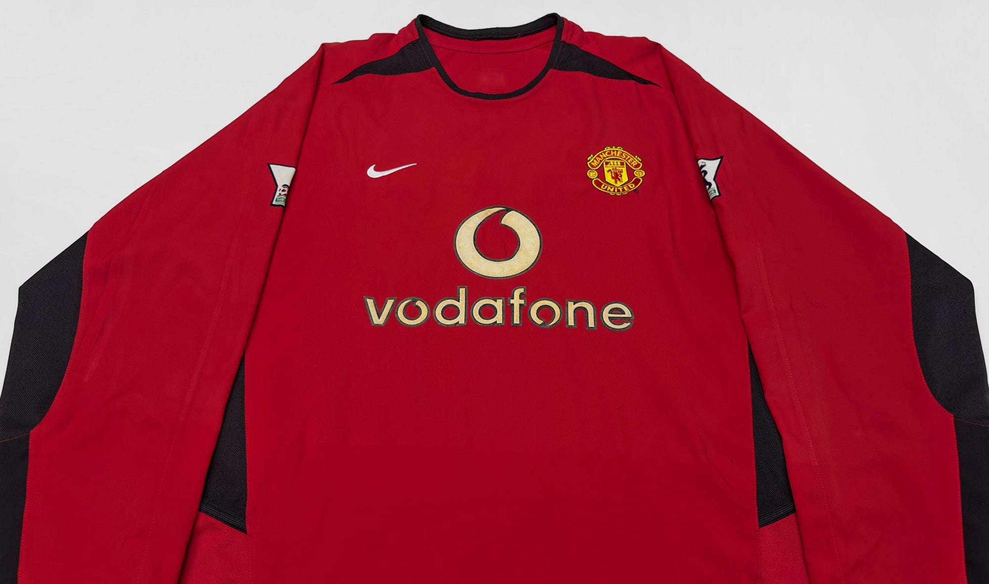 2002/03 Man Utd #7 BECKHAM Home Jersey (L) L/S