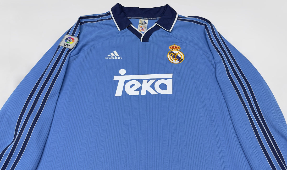 1999/00 Real Madrid #8 McMANAMAN Third Jersey (XL) L/S