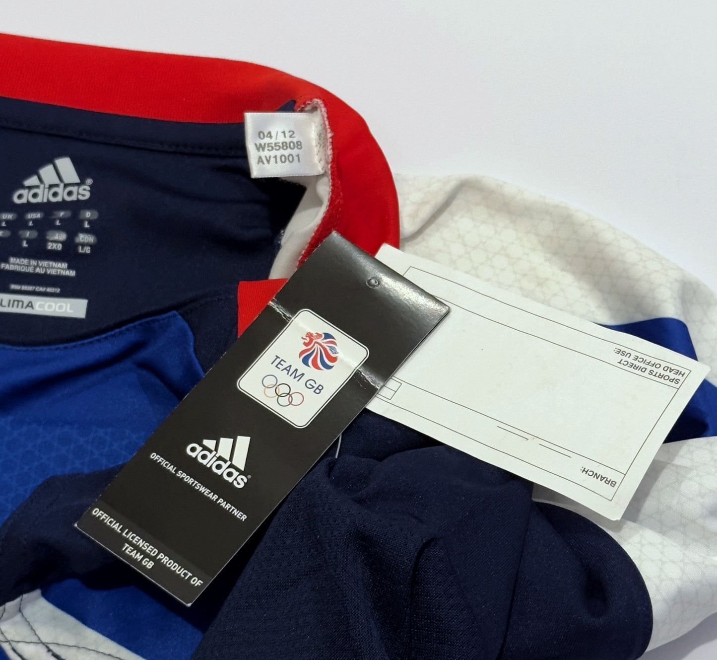 2012 Great Britain Olympic Home Jersey (L)